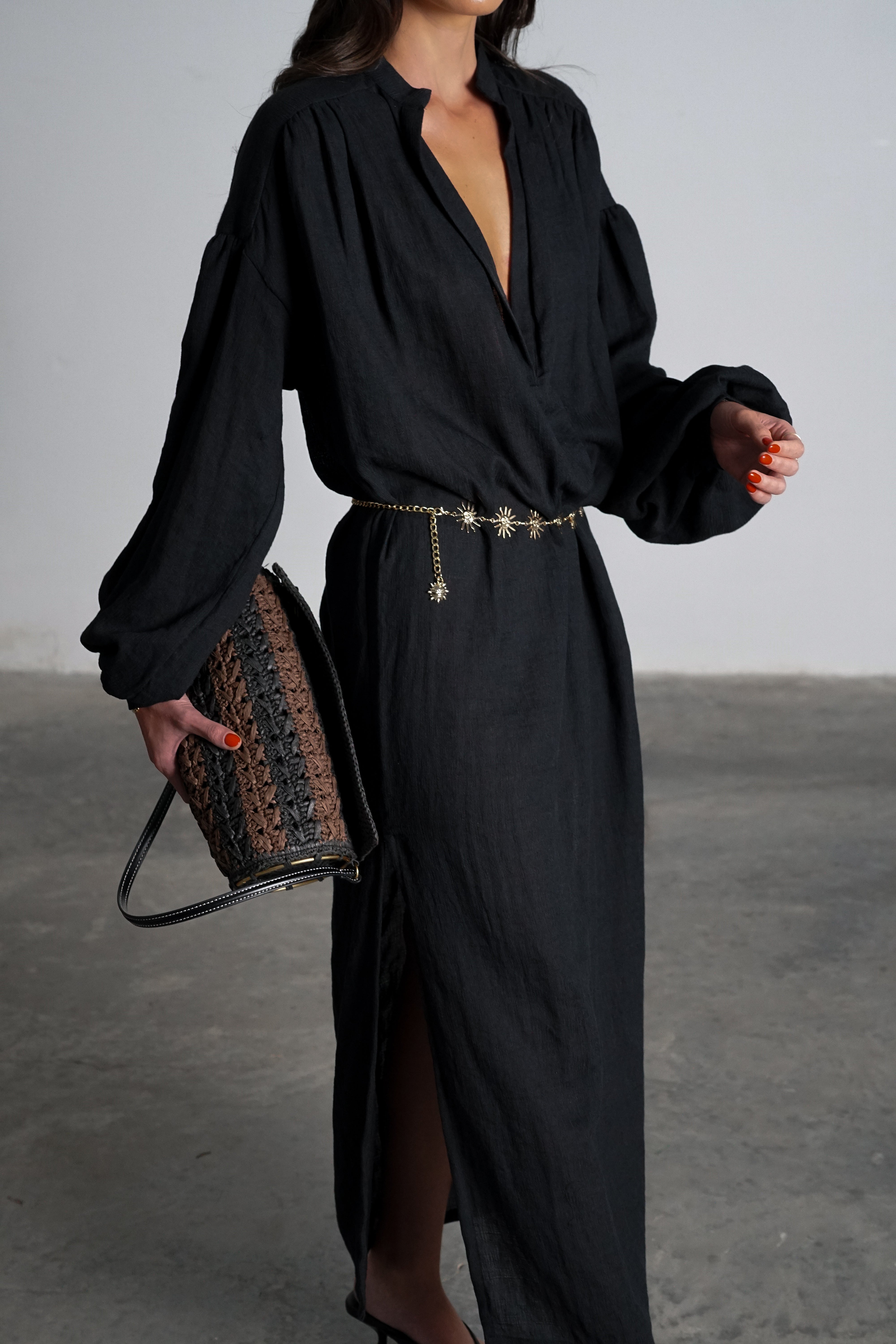 גלביית פררו-שחור