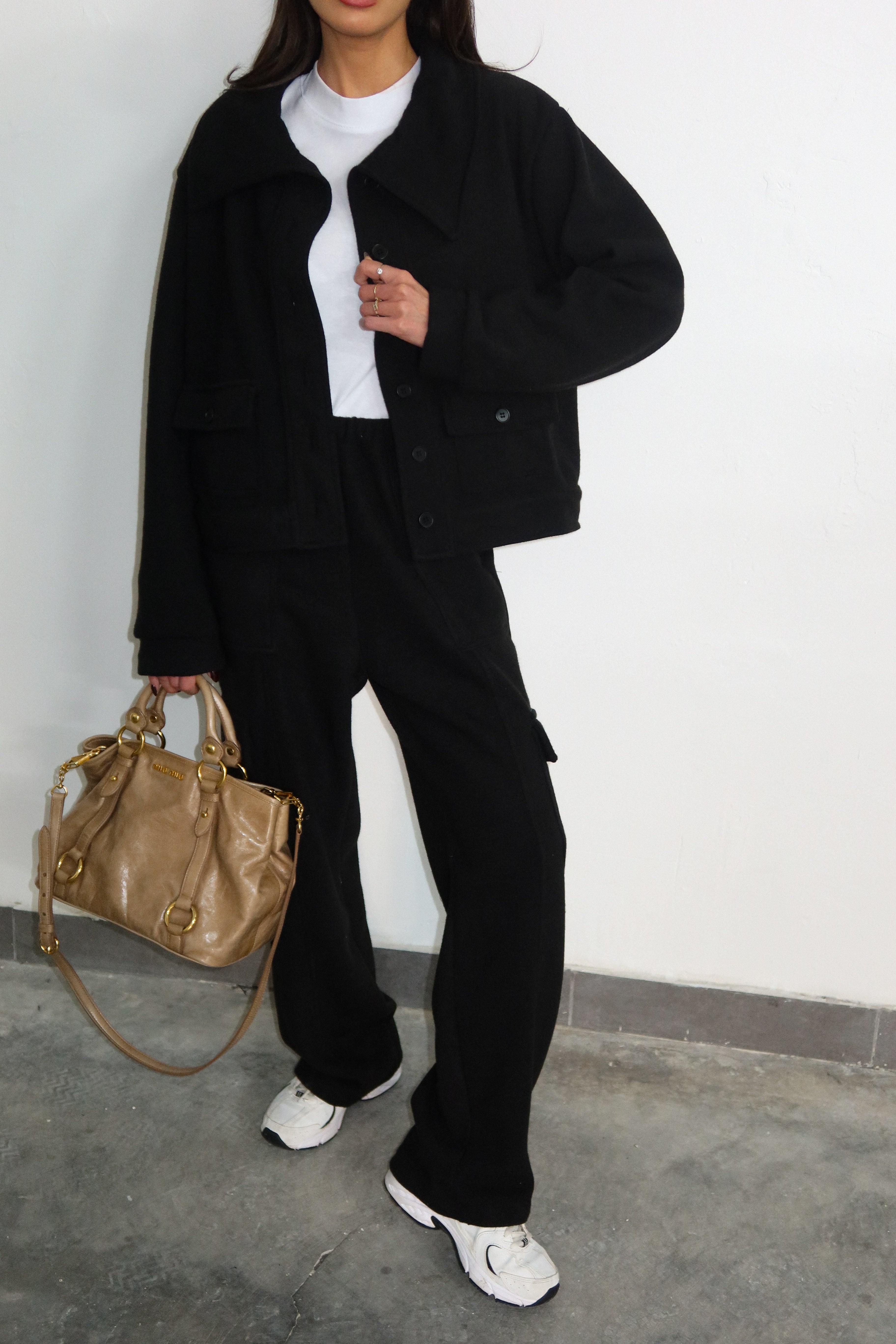 חליפת ג'ניס-שחור