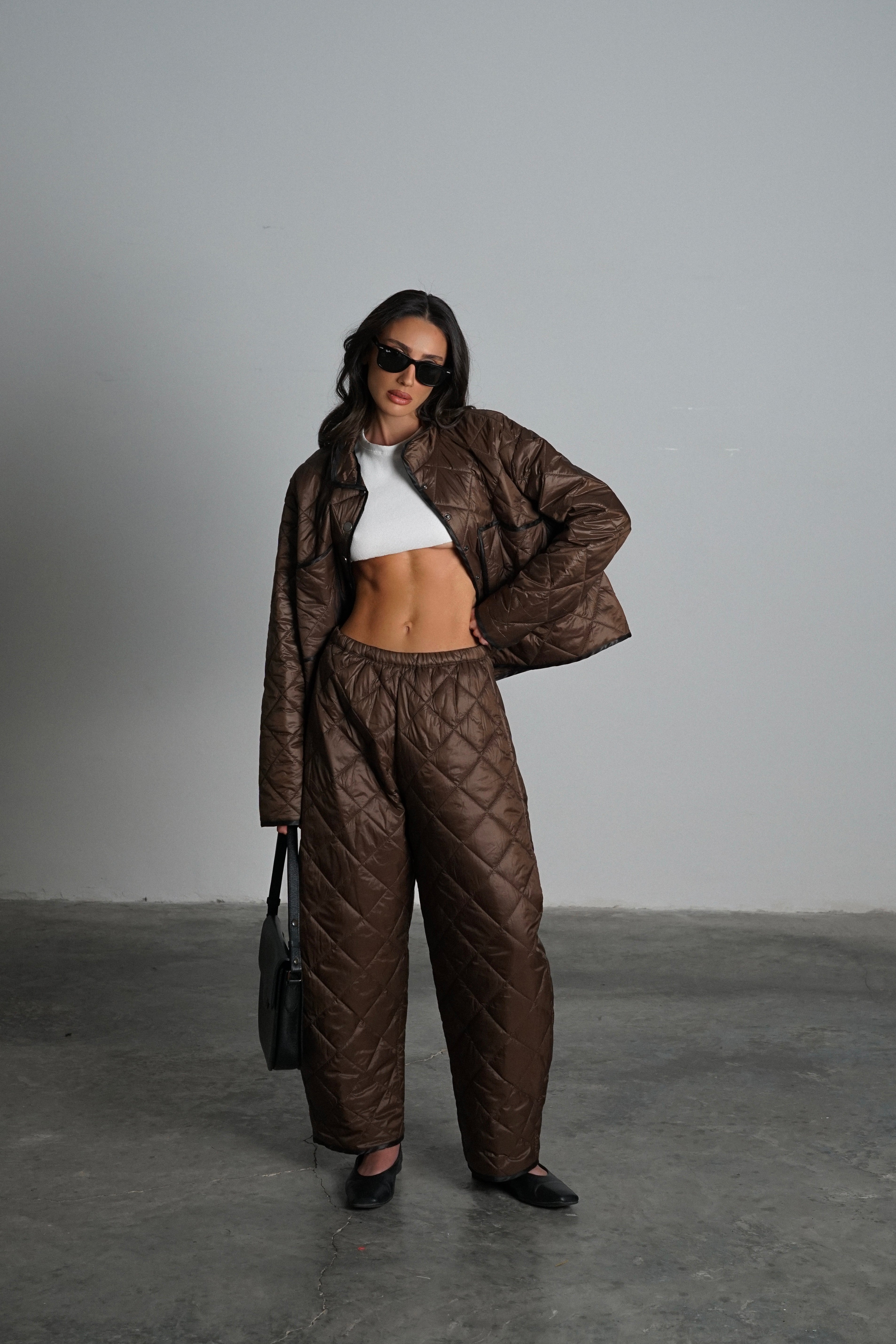 חליפת מלומה-חום