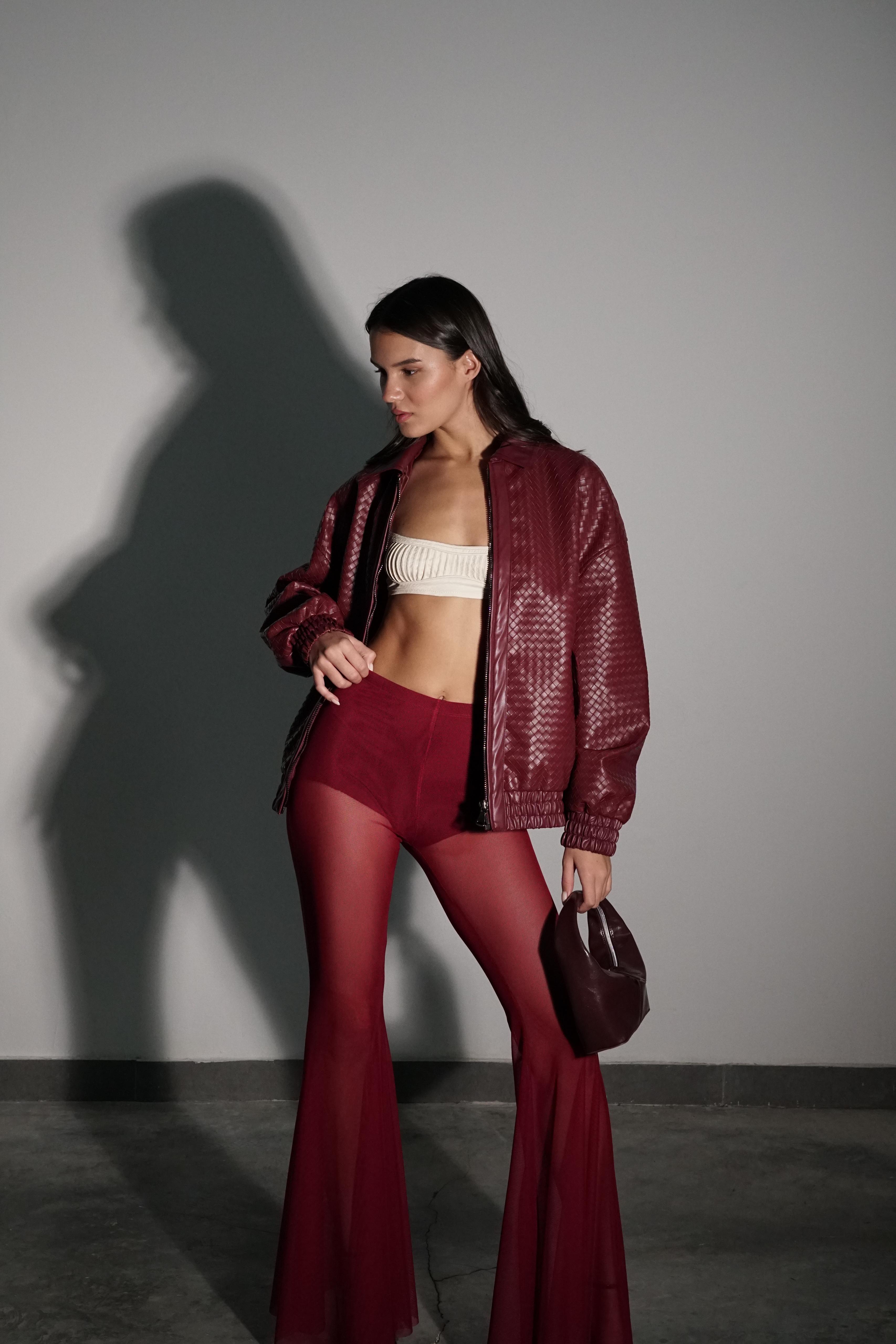 מכנסי קרלוס-בורדו