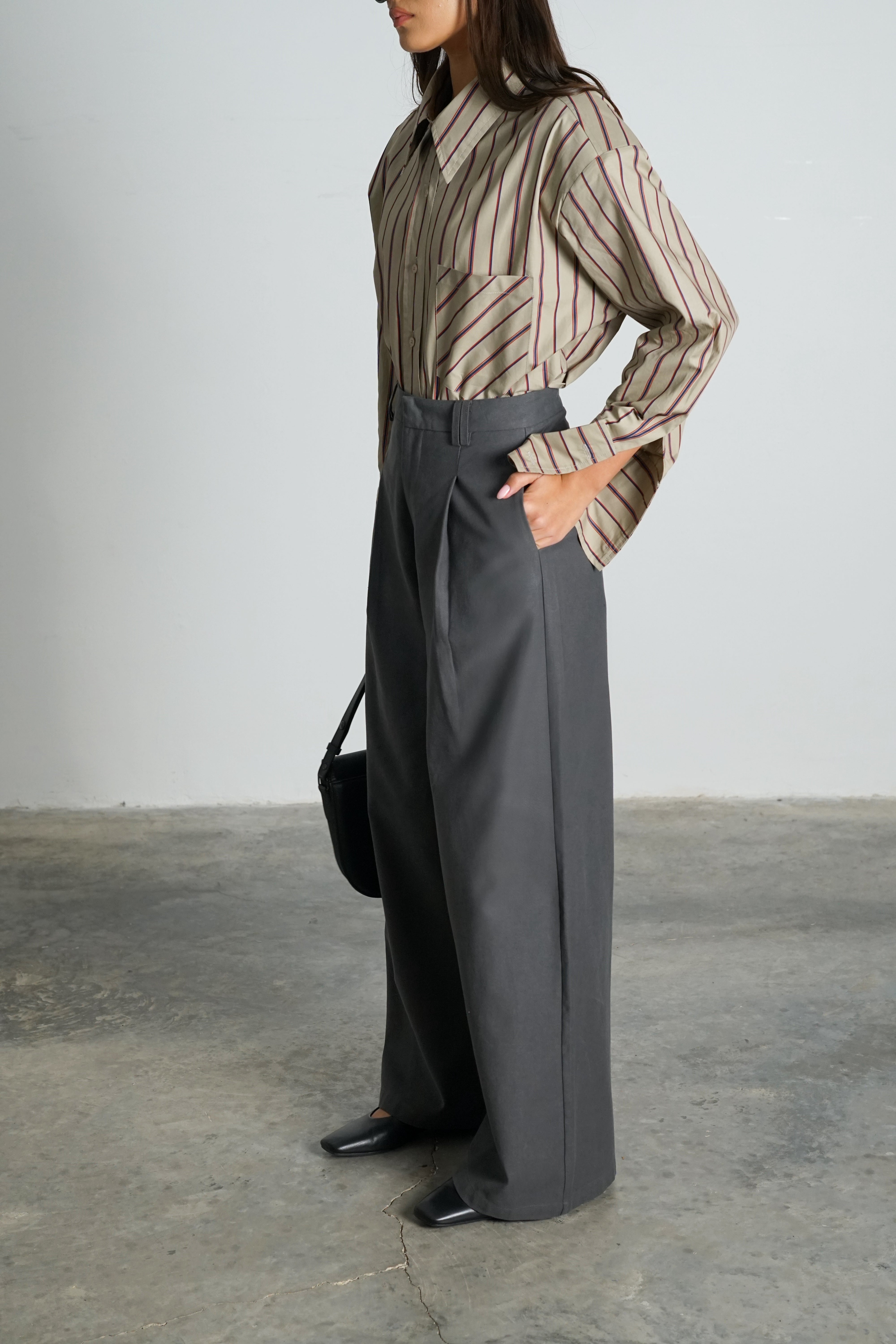 מכנסי רינו-אפור