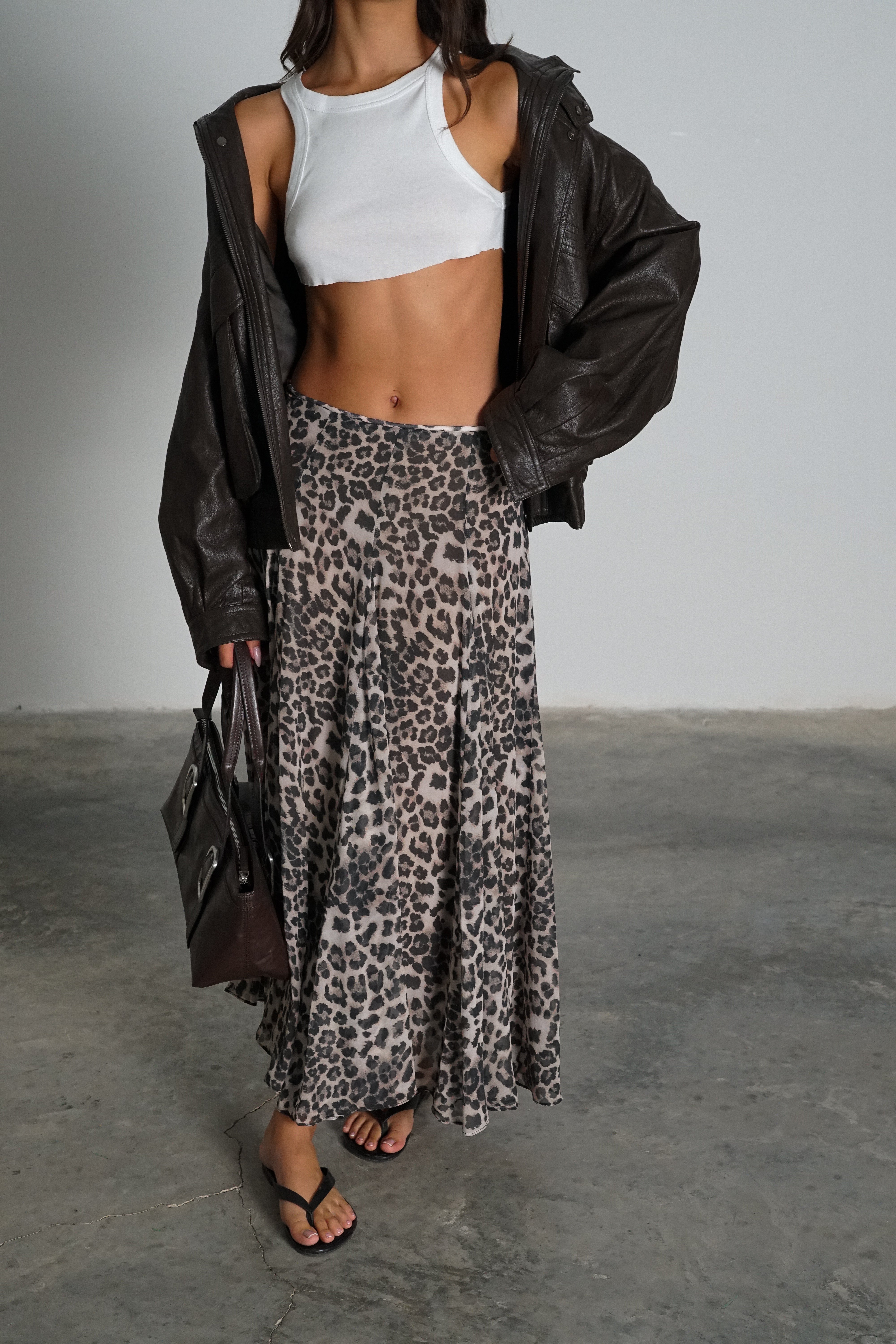 חצאית טנסי-אפור