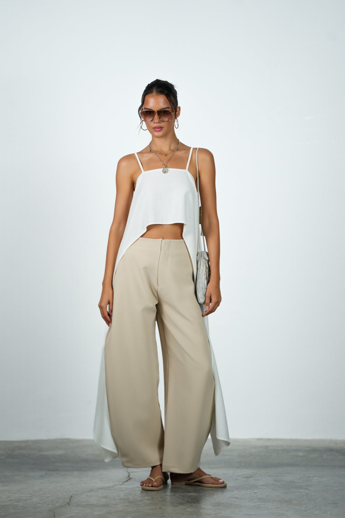 מכנסי דרוברי מחוייט-בז