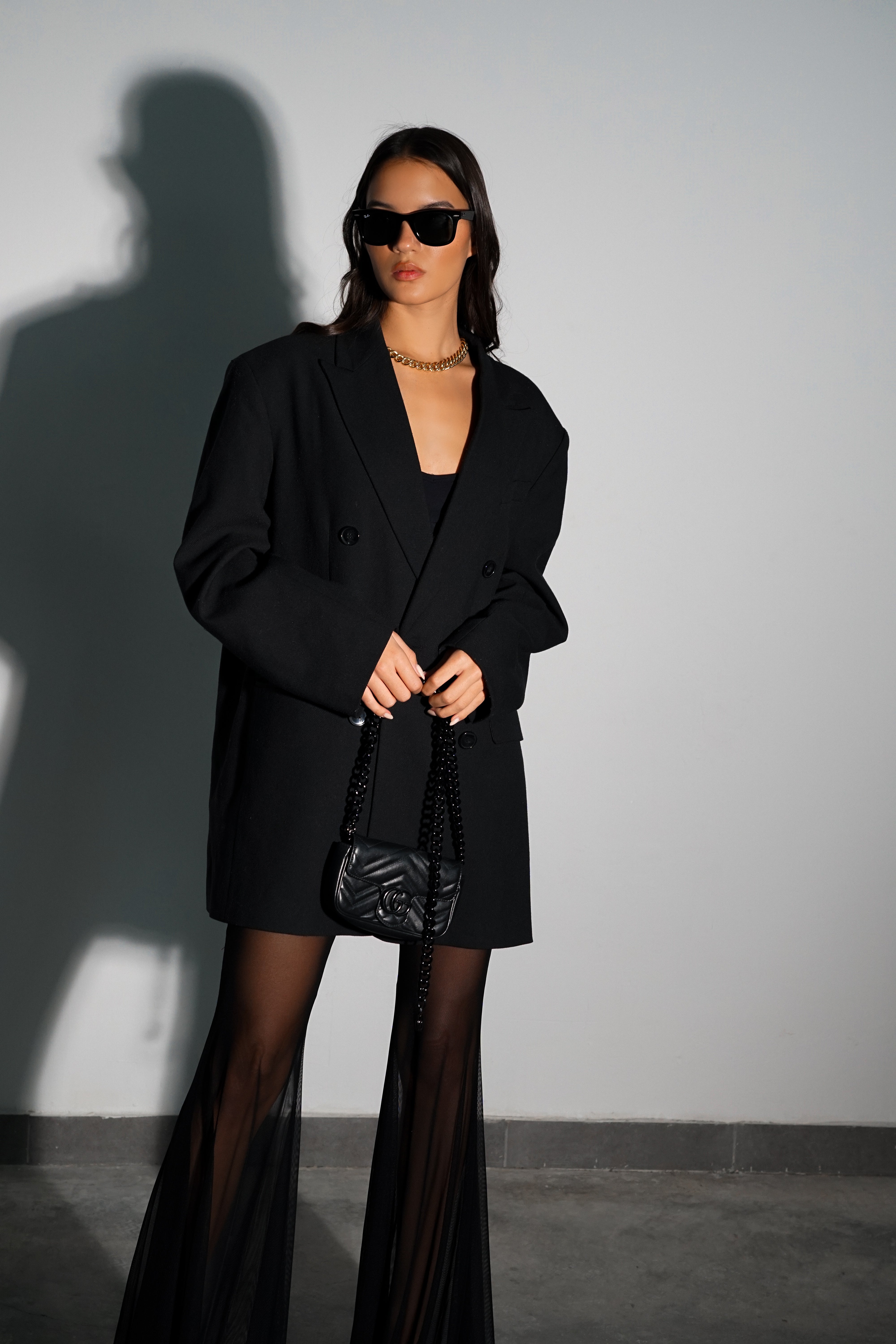 מכנסי קרלוס-שחור