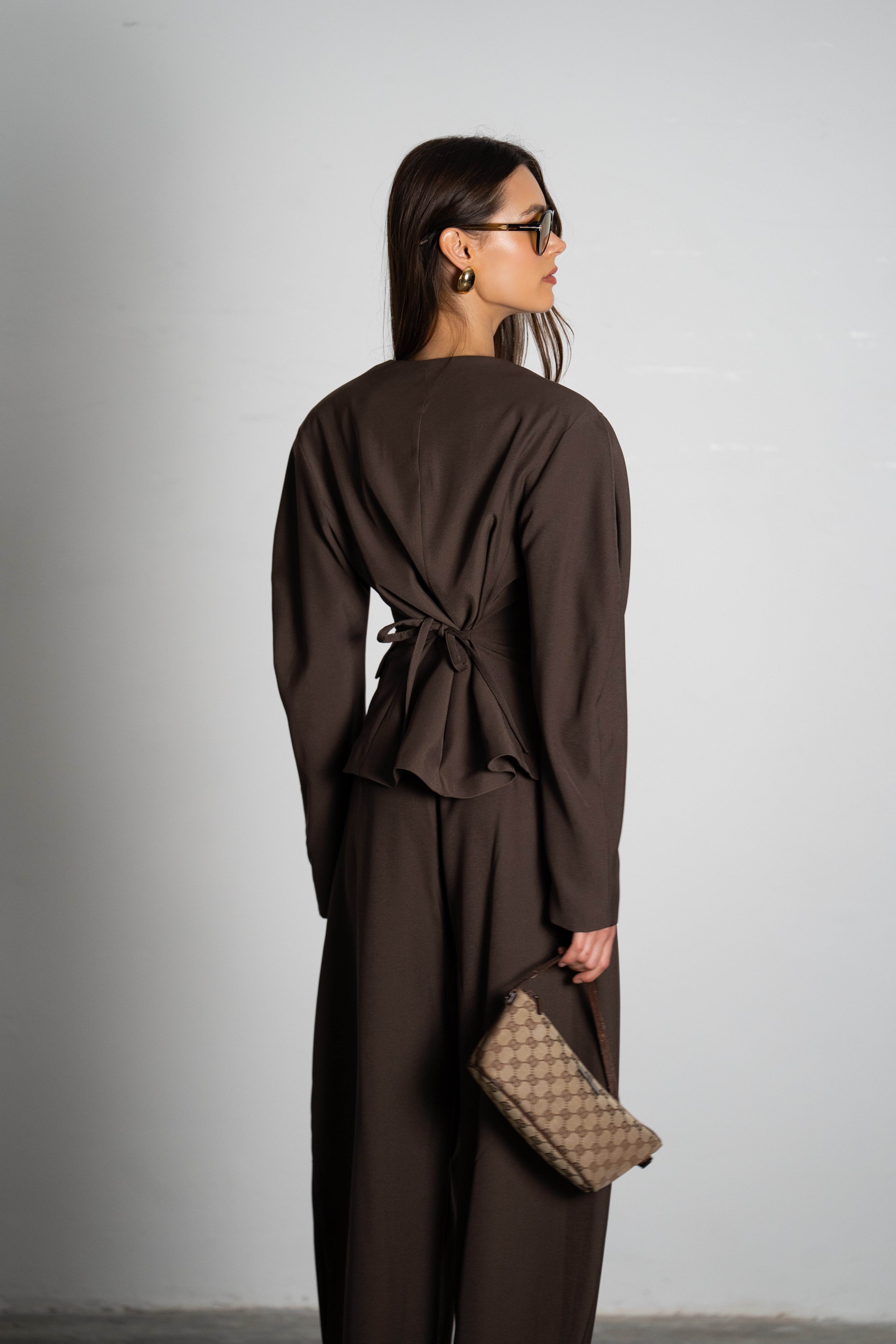 ג'קט אמיליה-חום