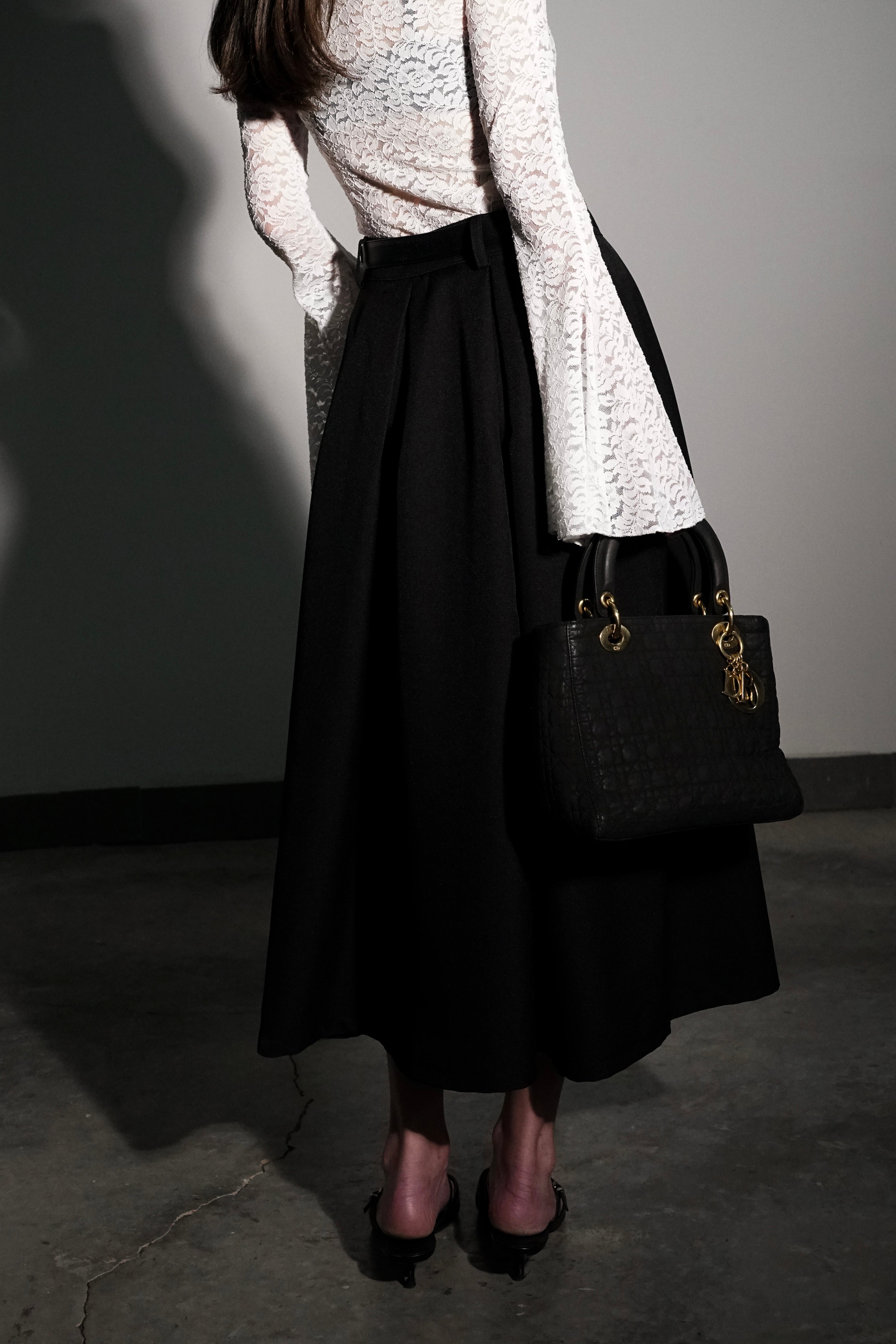 חצאית גרייס-שחור