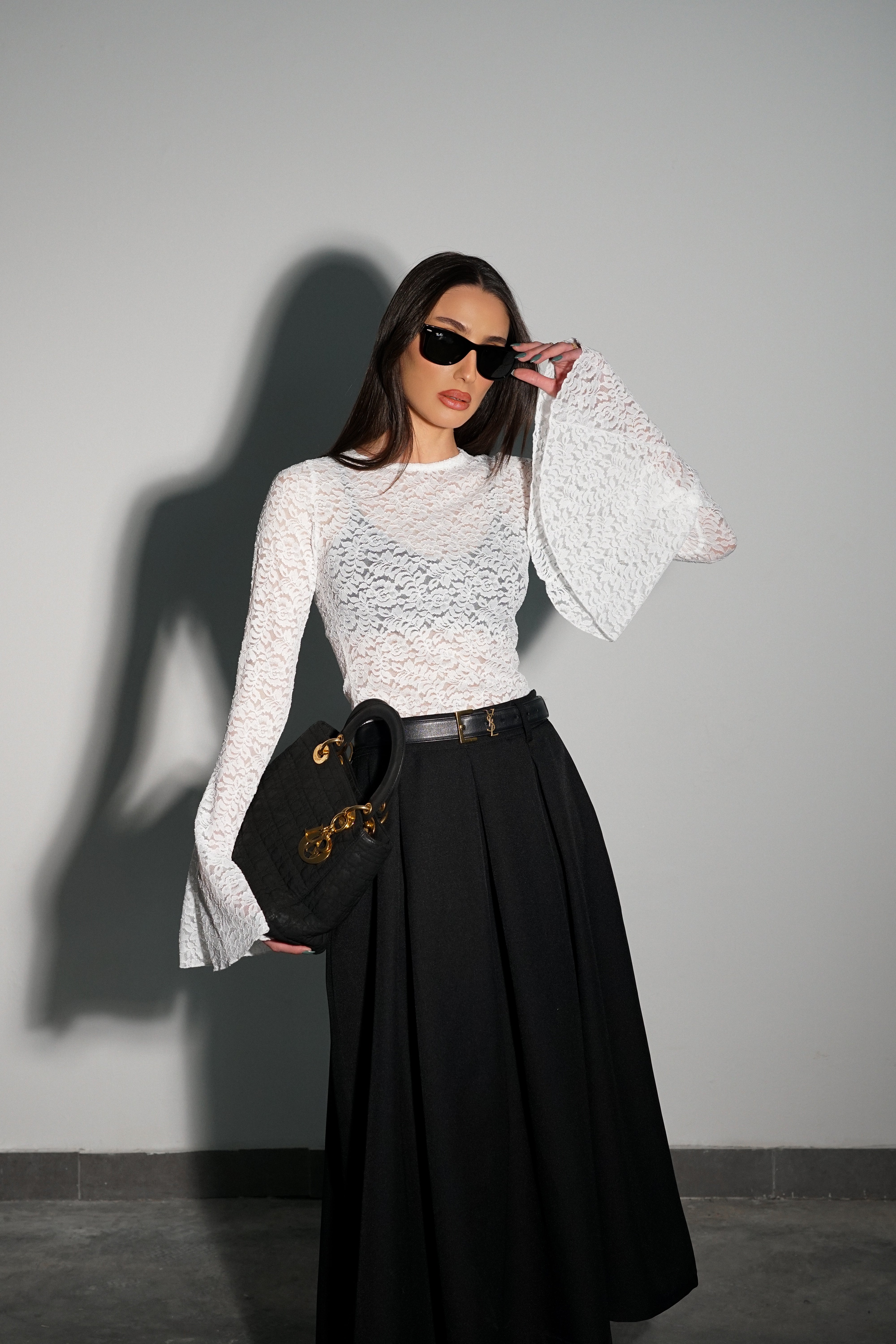 חצאית גרייס-שחור