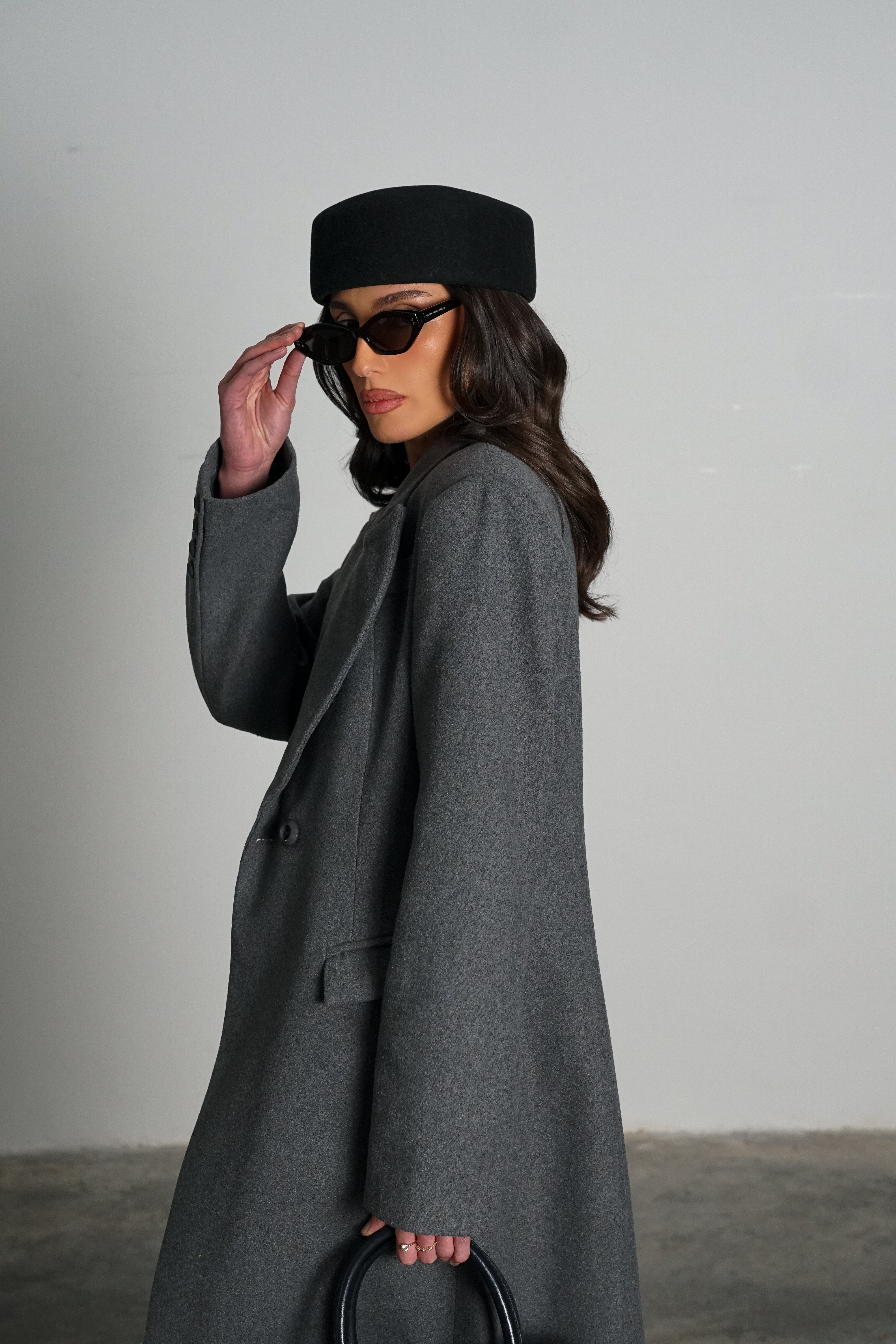 מעיל מיצ'ו-אפור