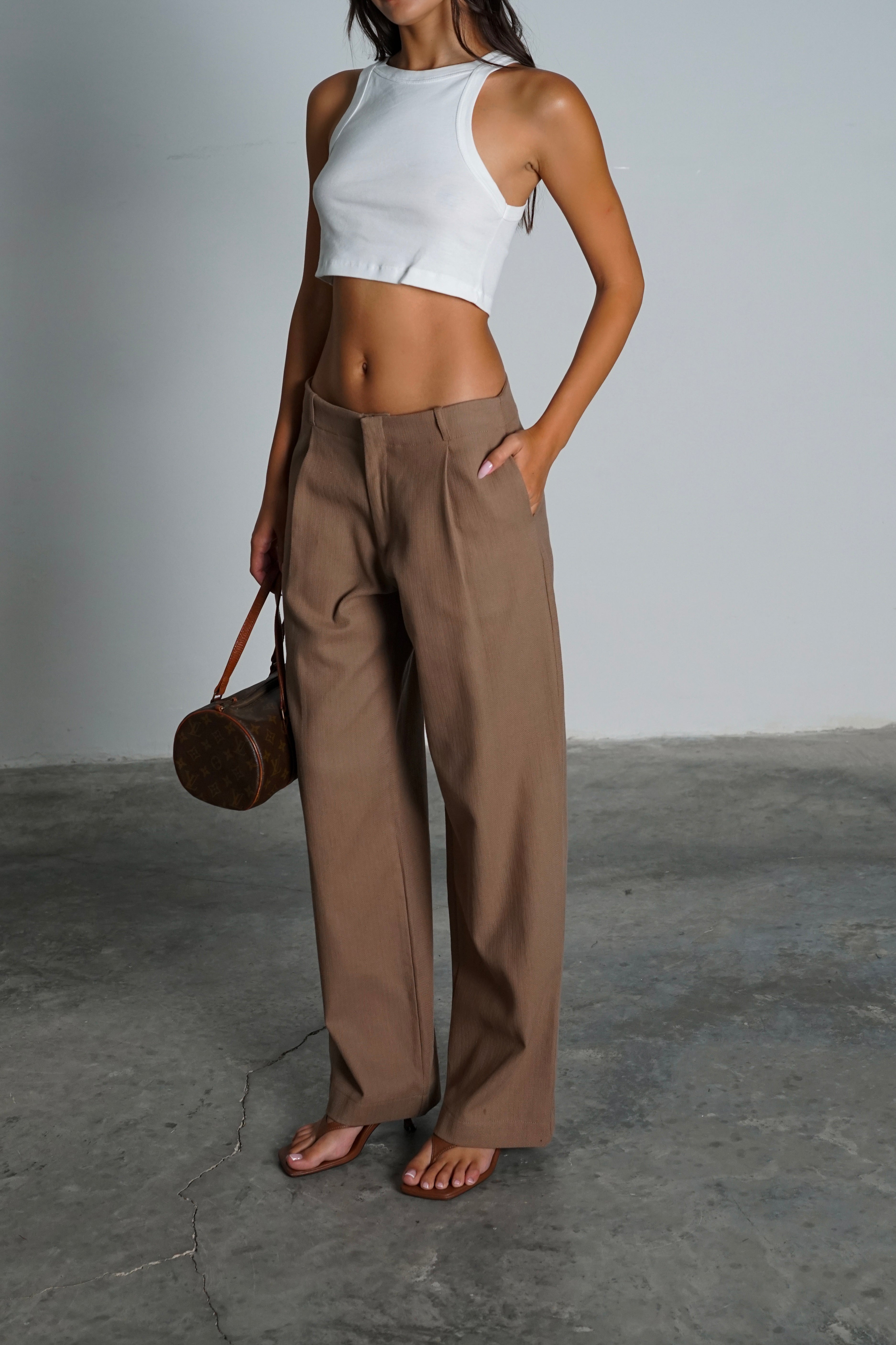 מכנסי דאסי-חום