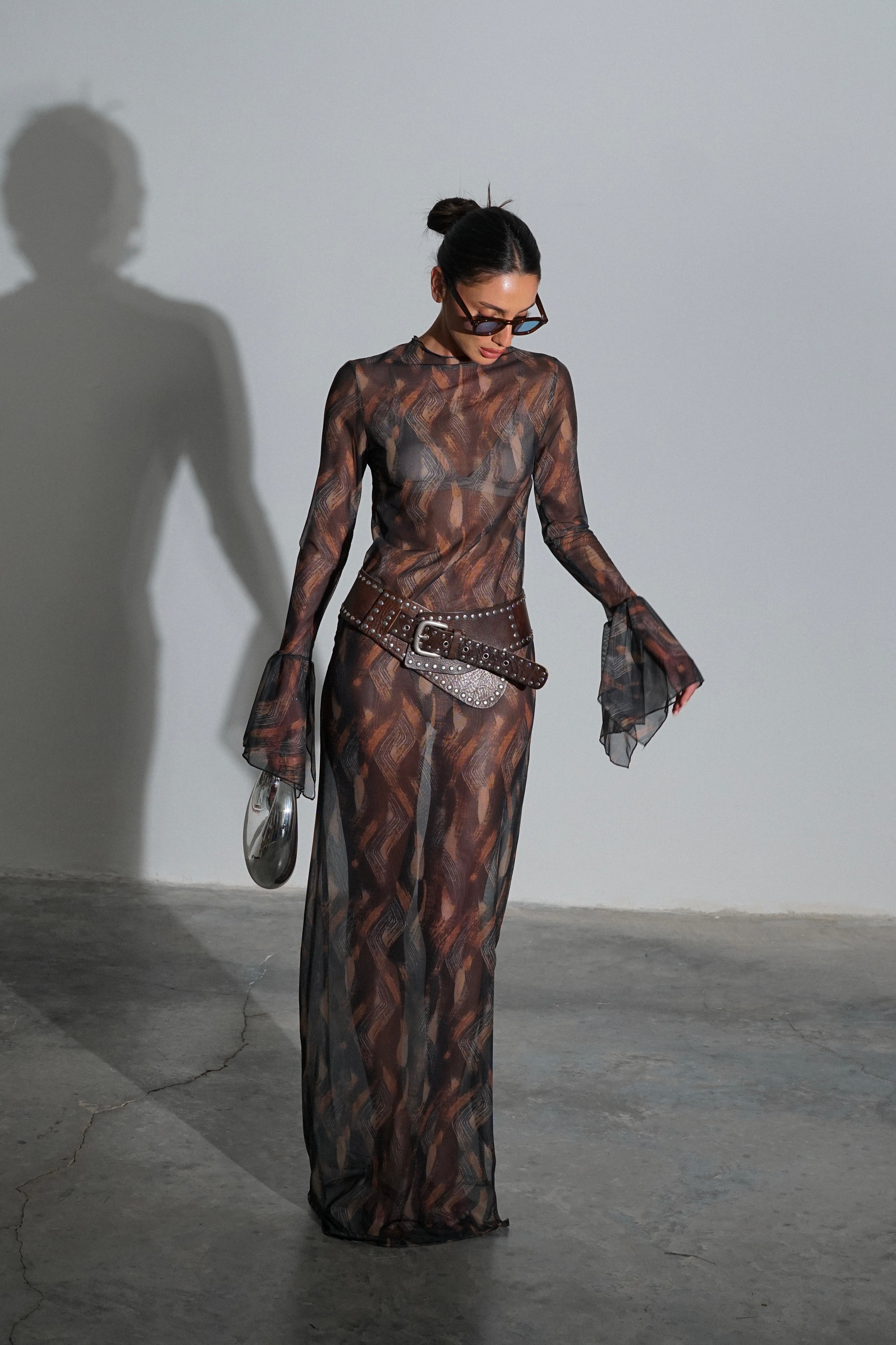 שמלת ג'יידי-חום