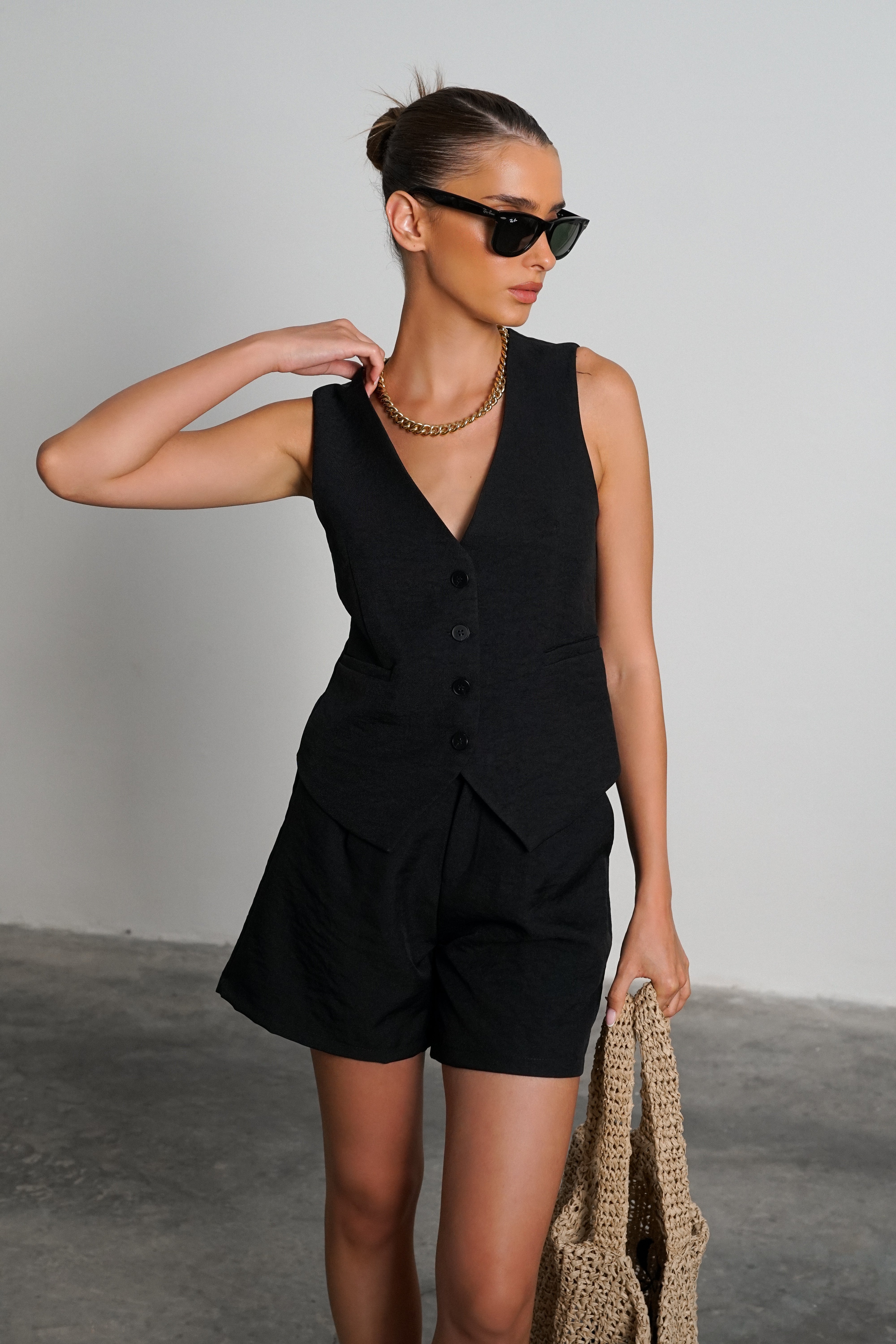 חליפת דונה-שחור