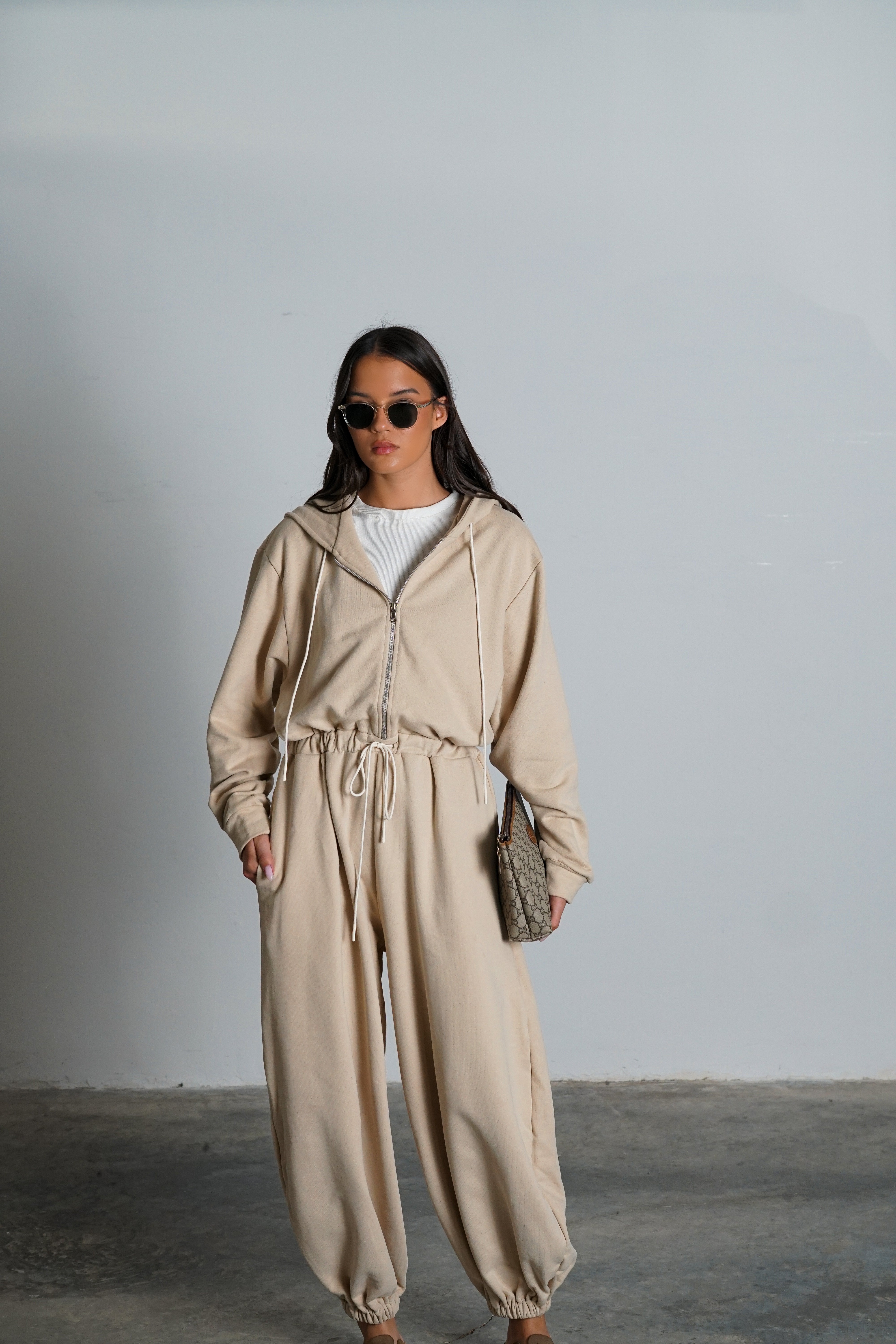 אוברול פטרישה-שמנת