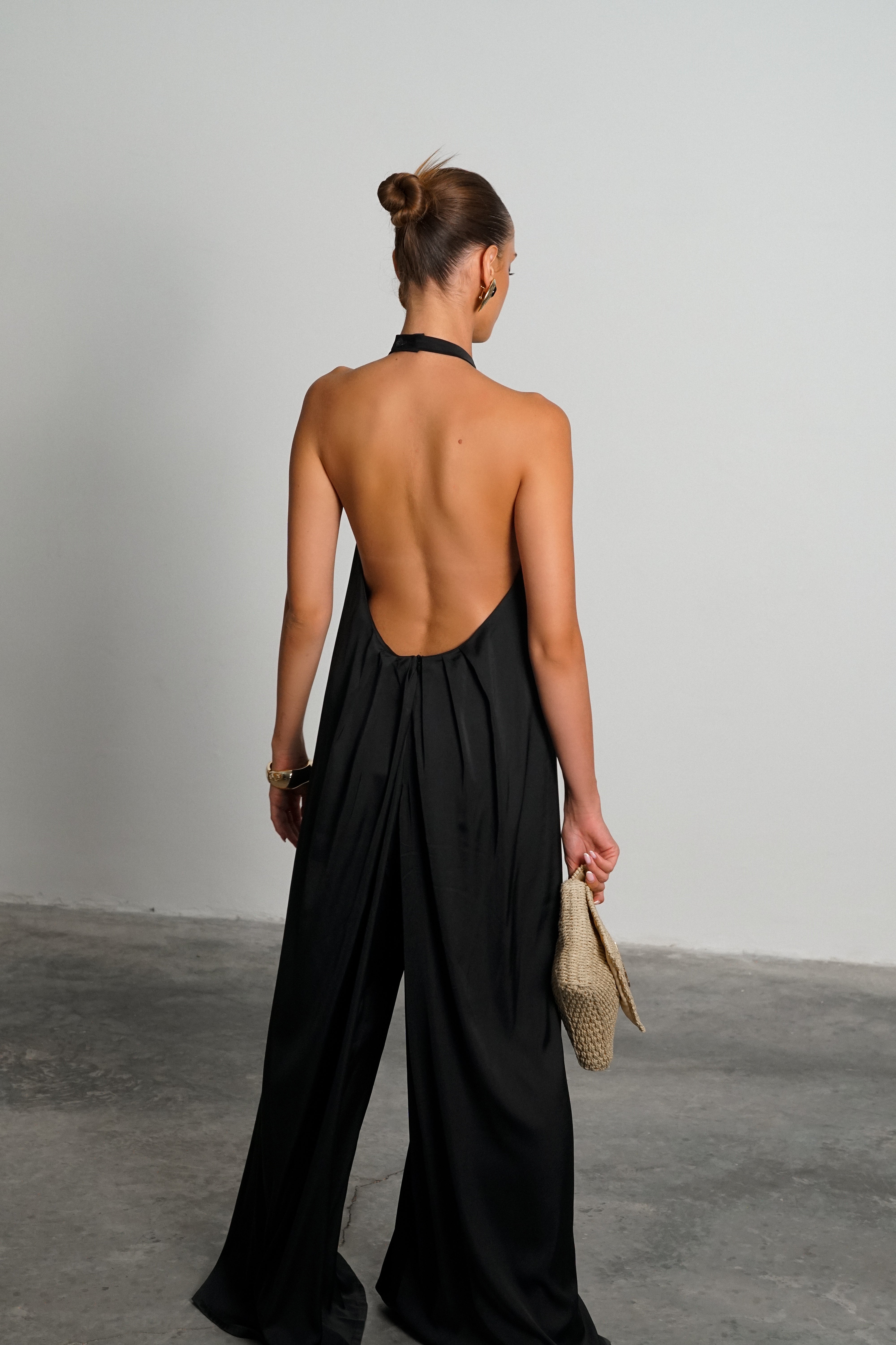 אוברול ארי-שחור