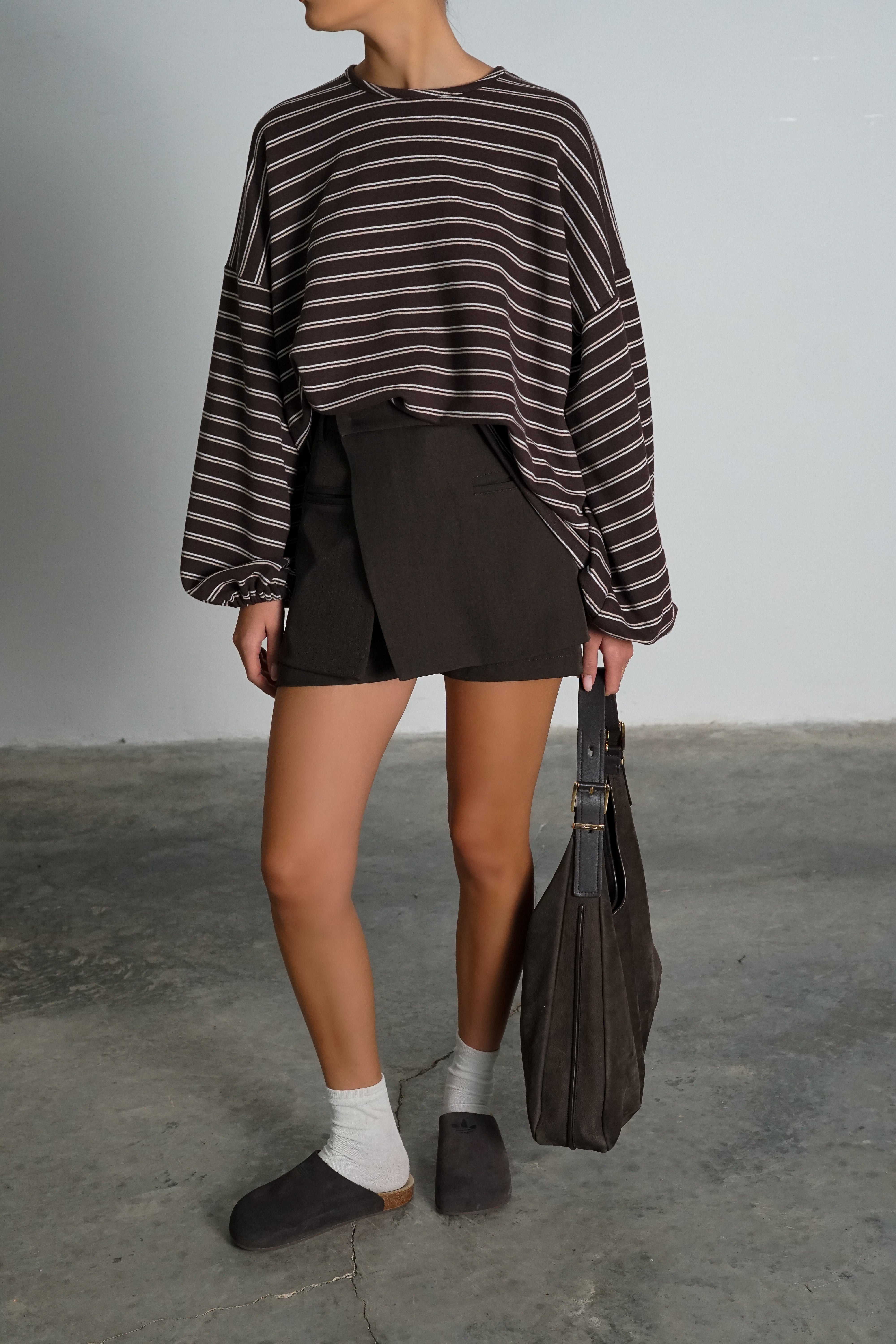 חולצת מייבי-חום