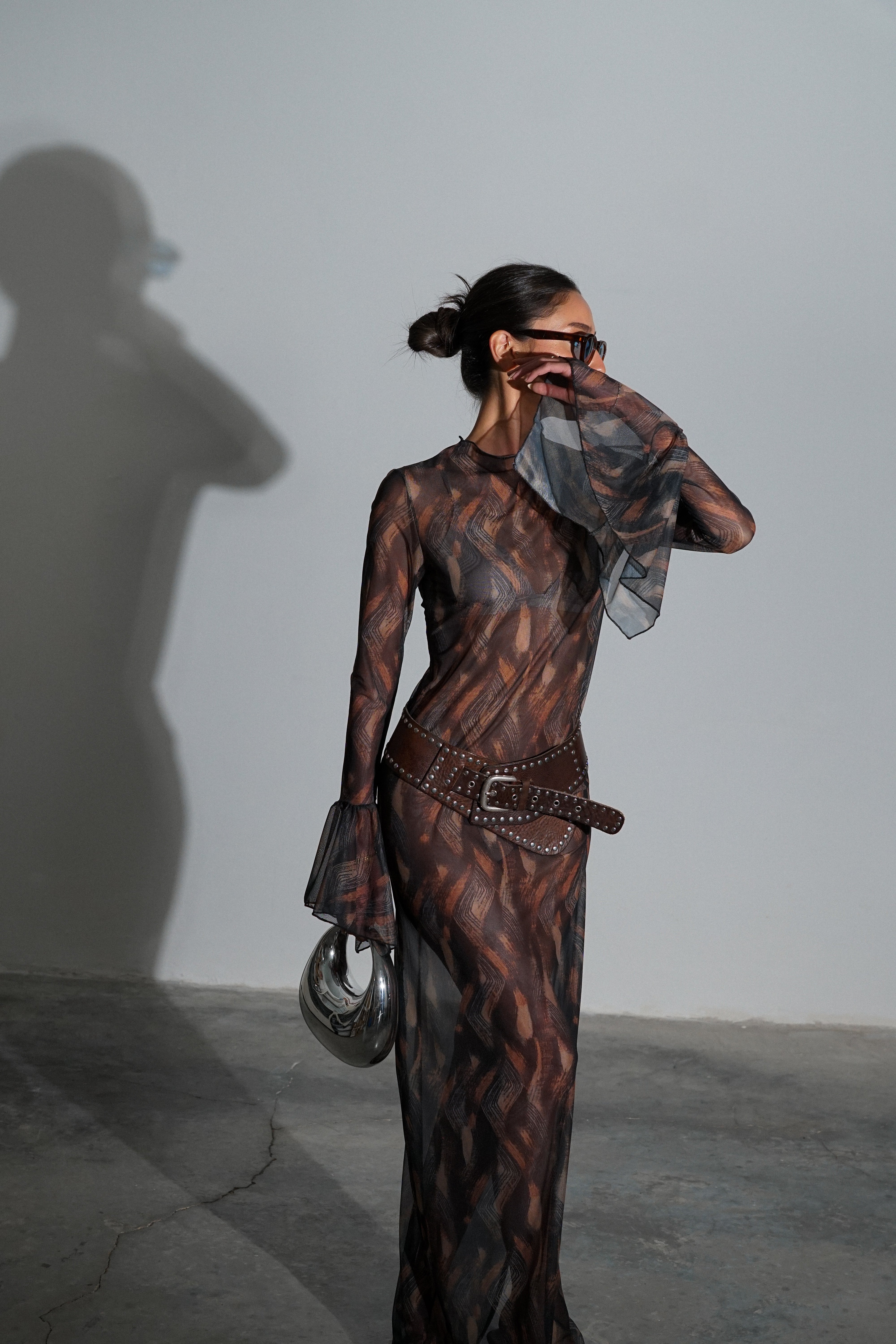 שמלת ג'יידי-חום