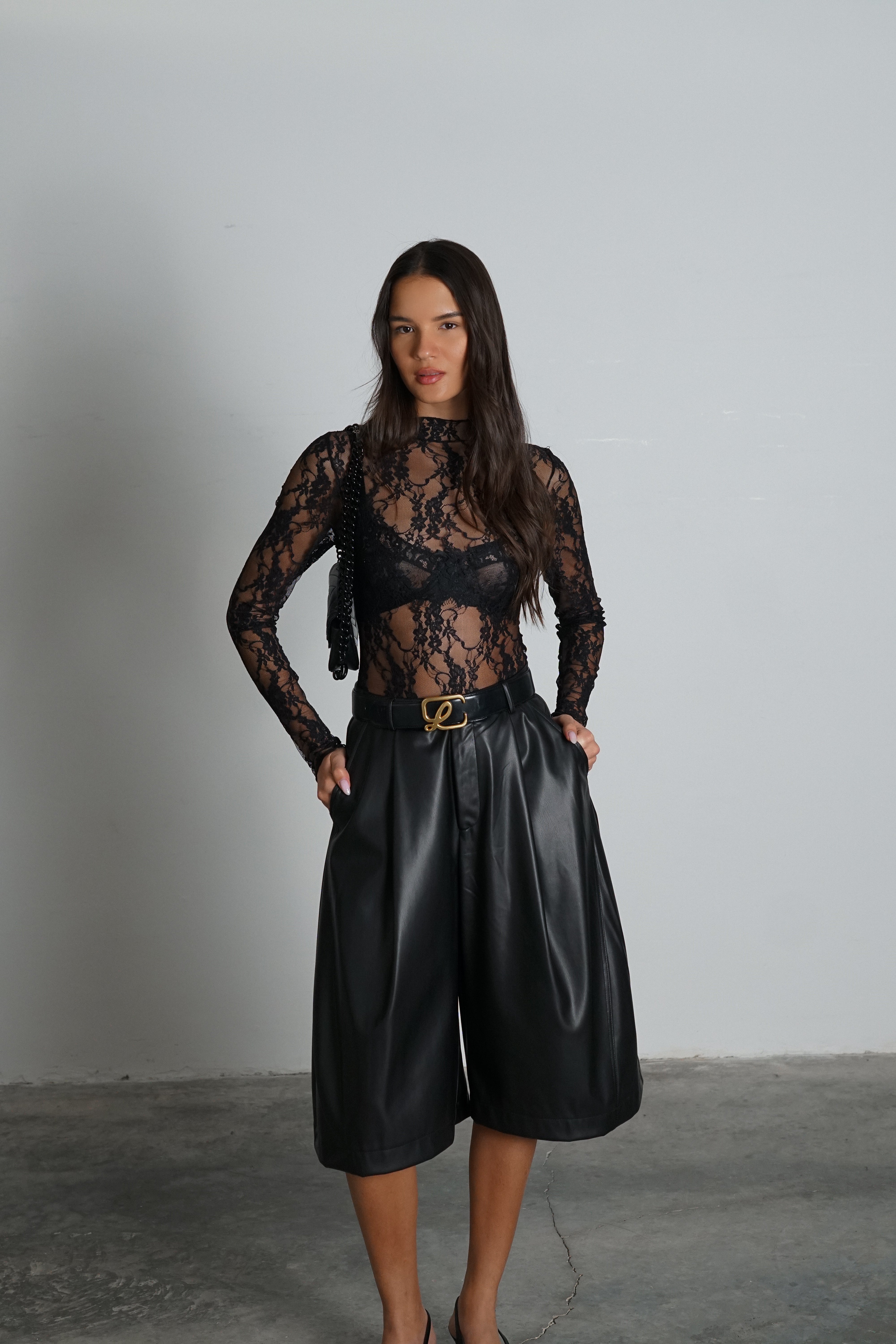 בגד גוף פריורטרי-שחור