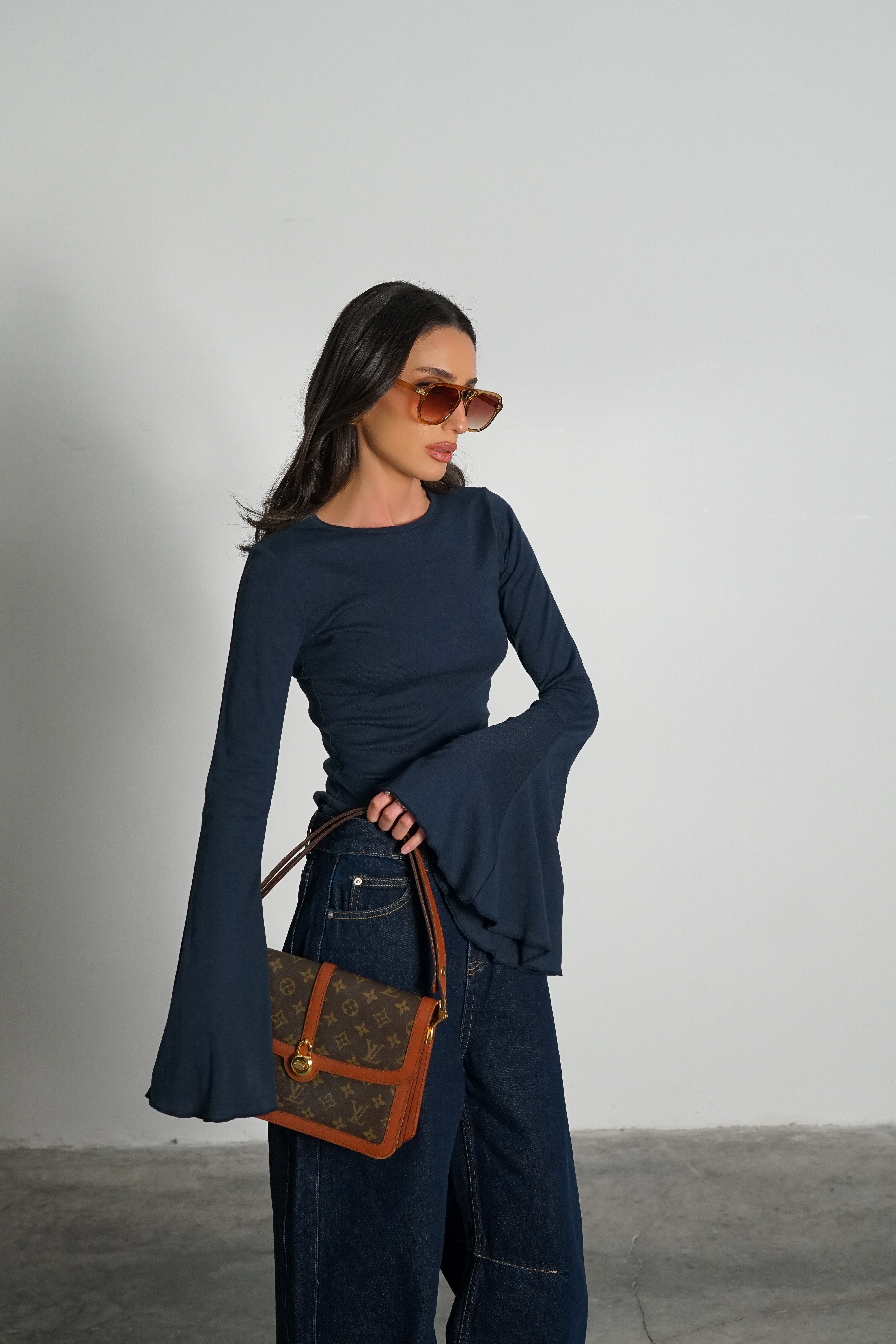 חולצת ווילט-כחול