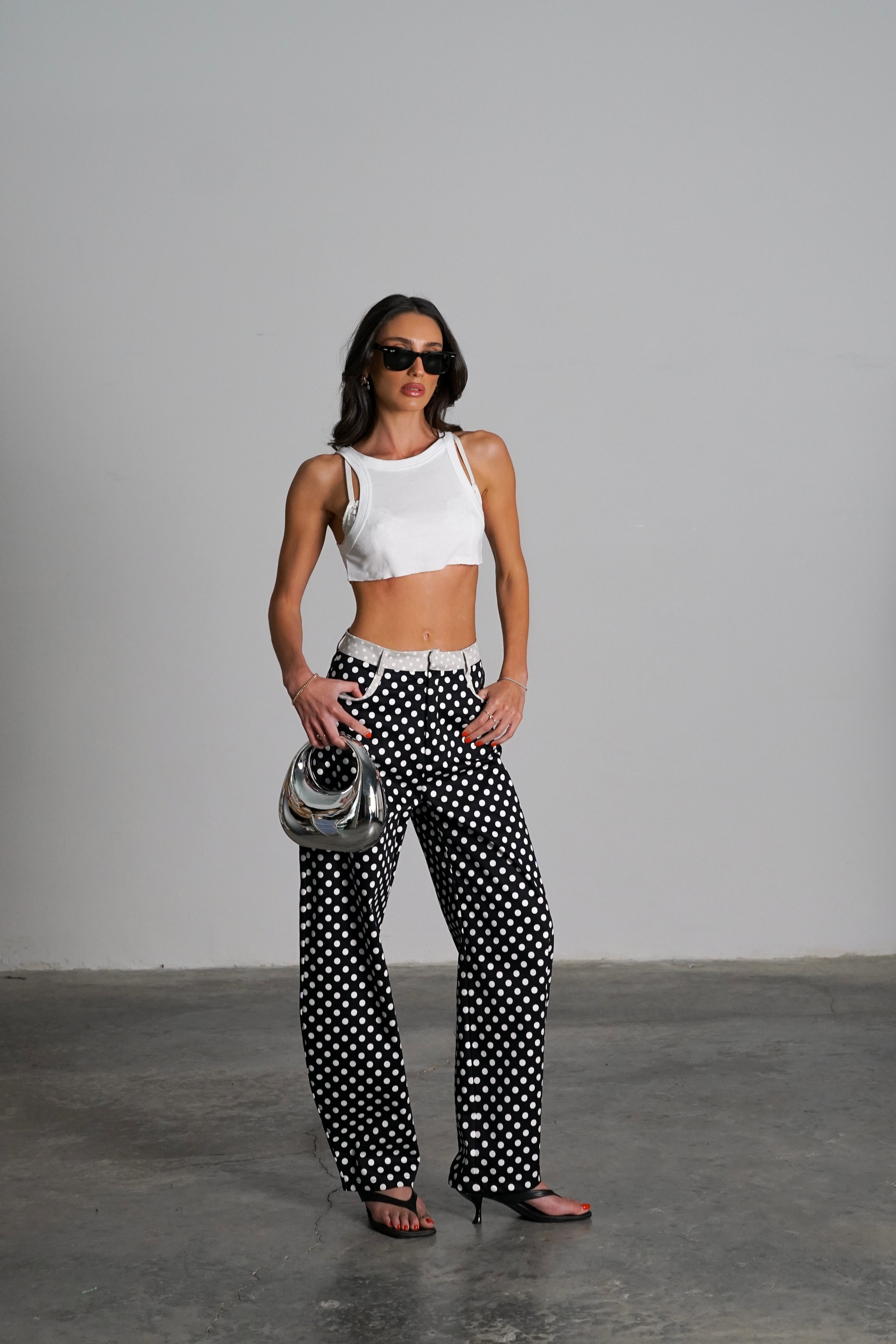 מכנסי פאי-שחור