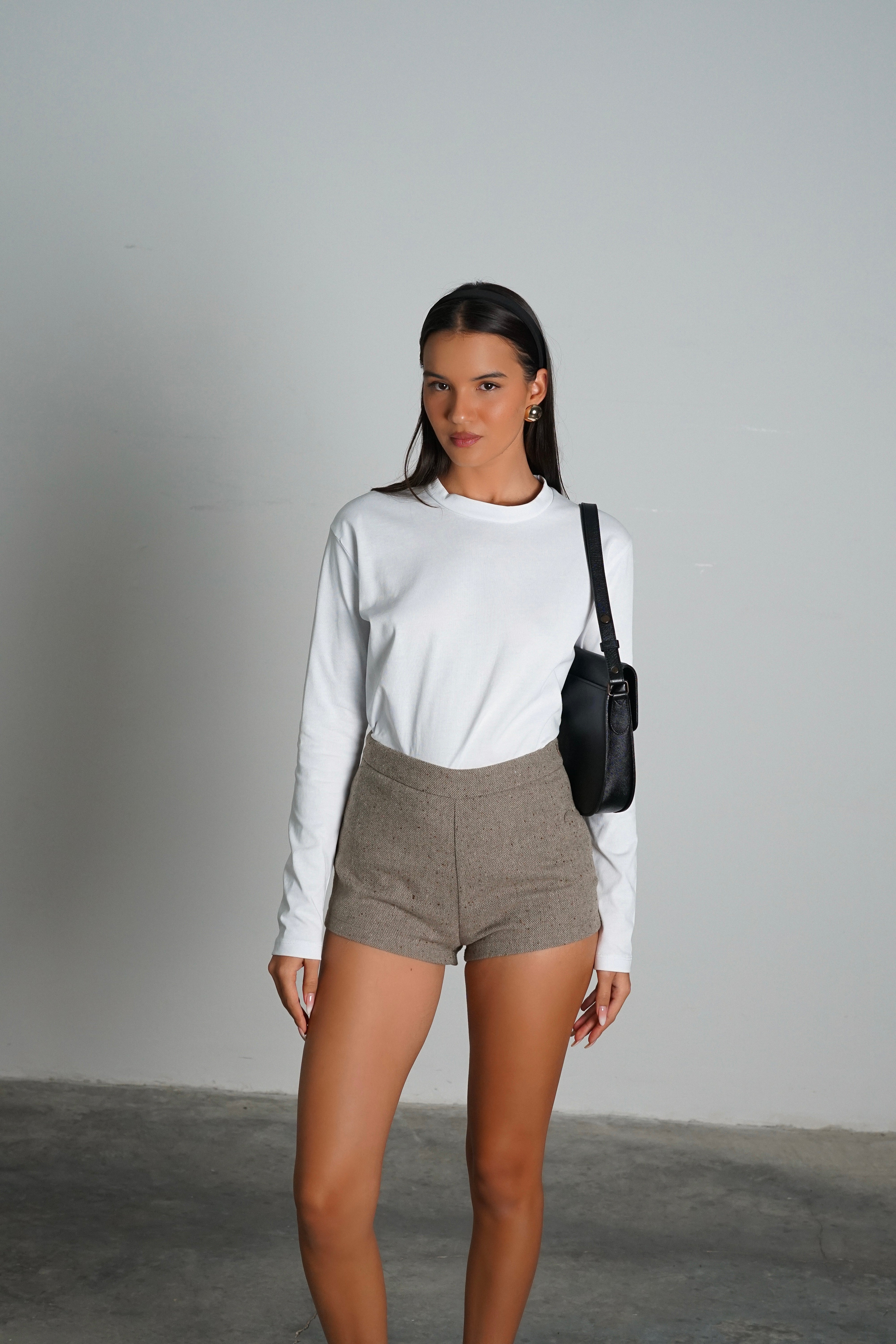 חולצת בייסיקלי-לבן