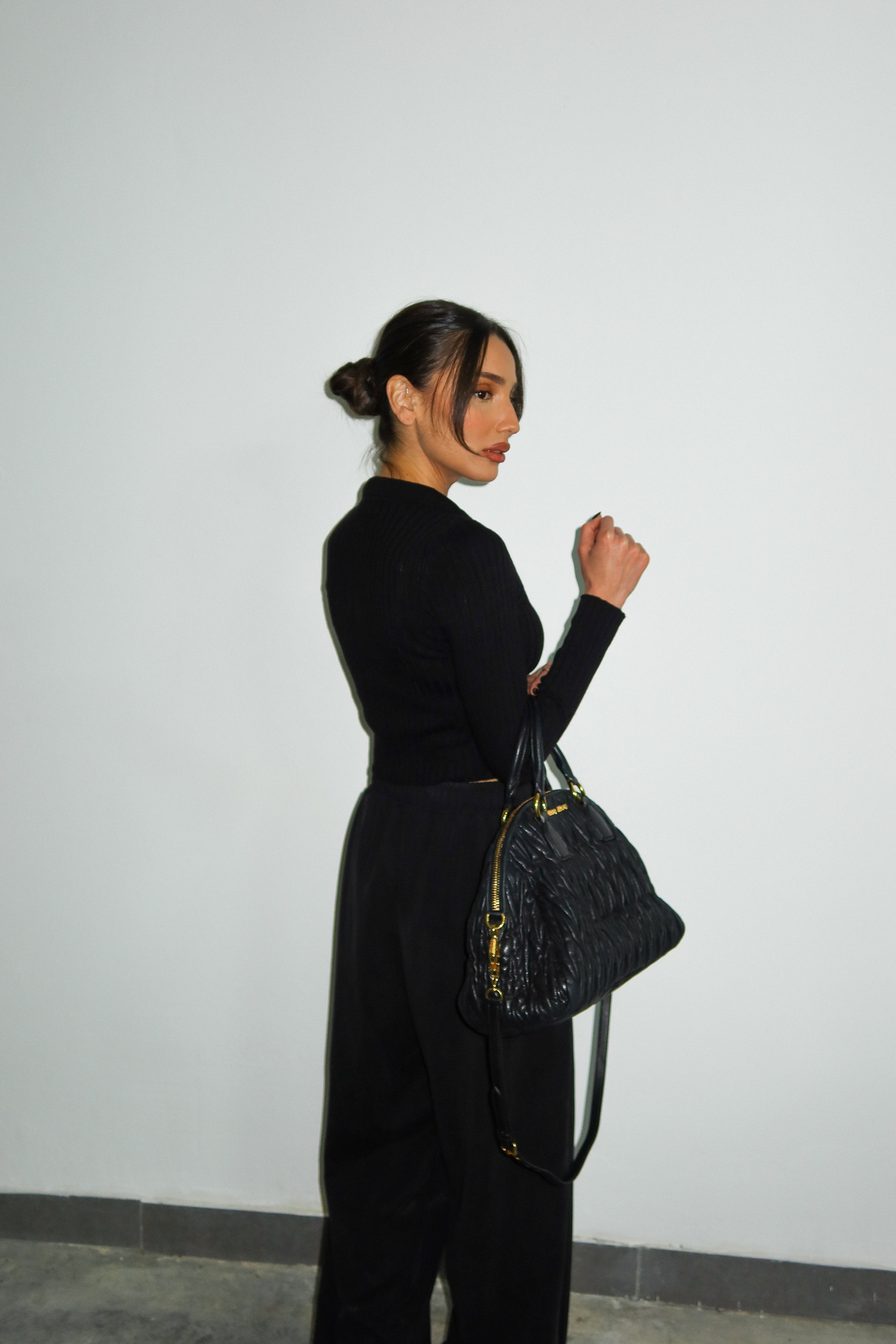 קרדיגן סיסיל-שחור