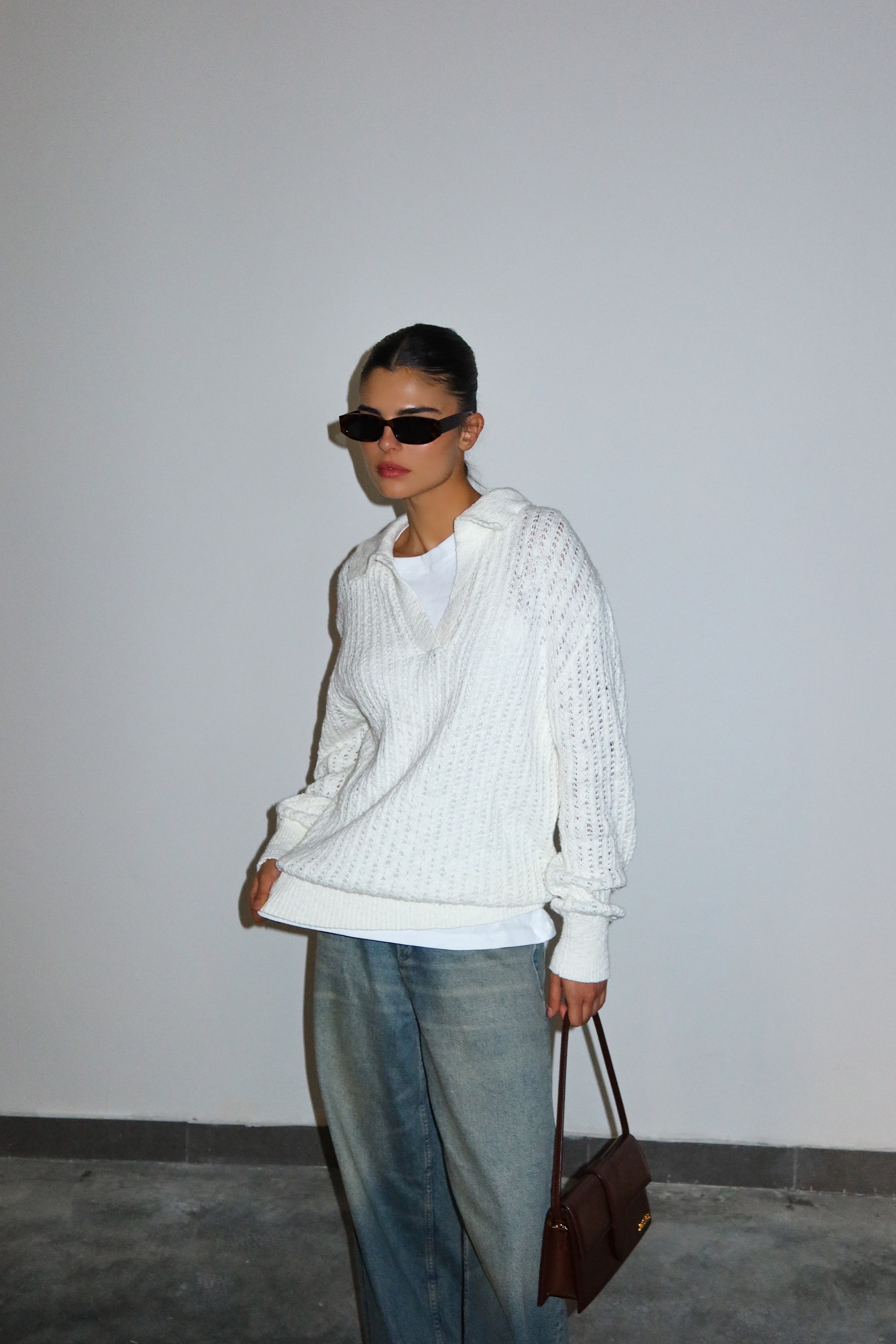 סריג דאניש-לבן