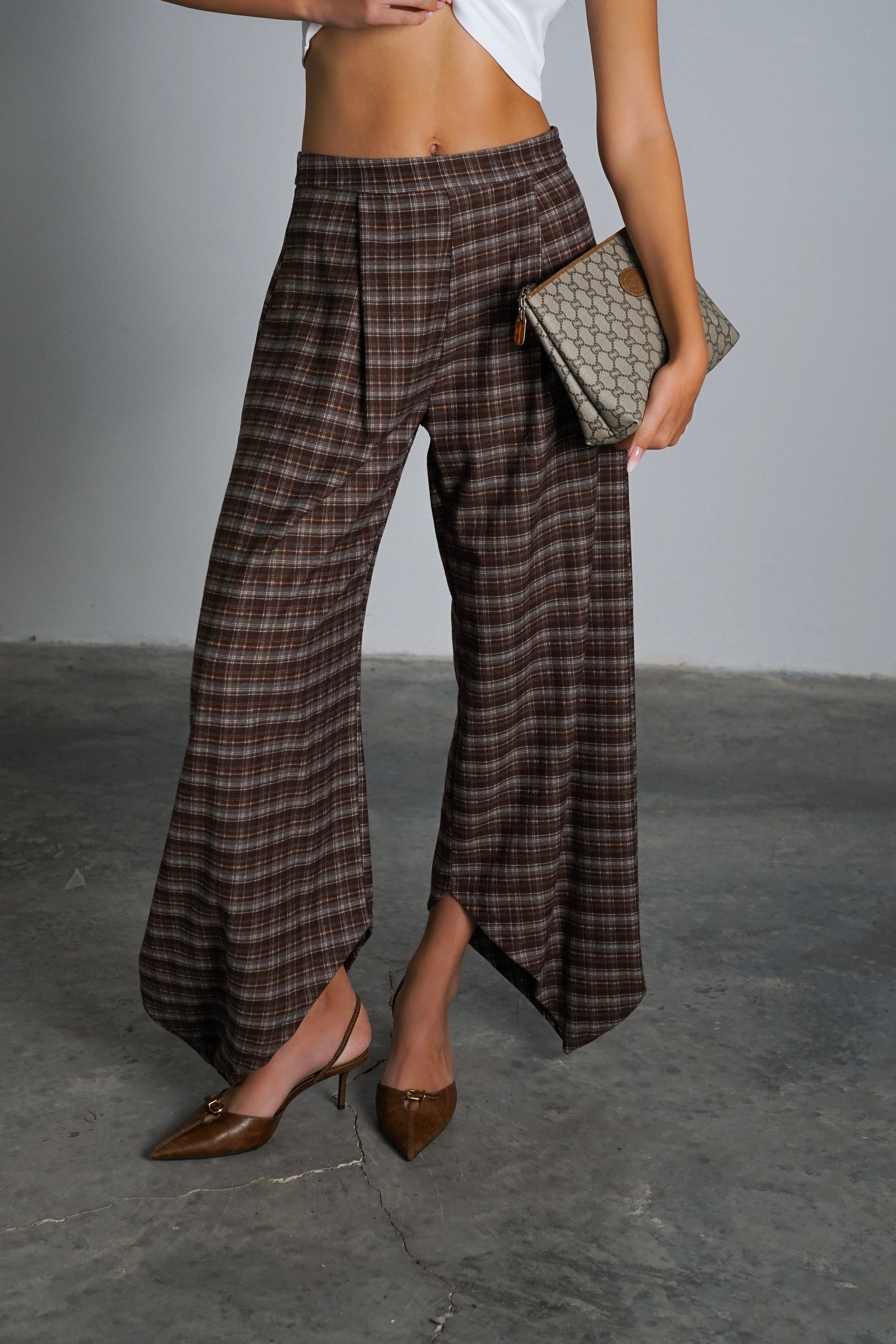 מכנסי אייזיק-חום