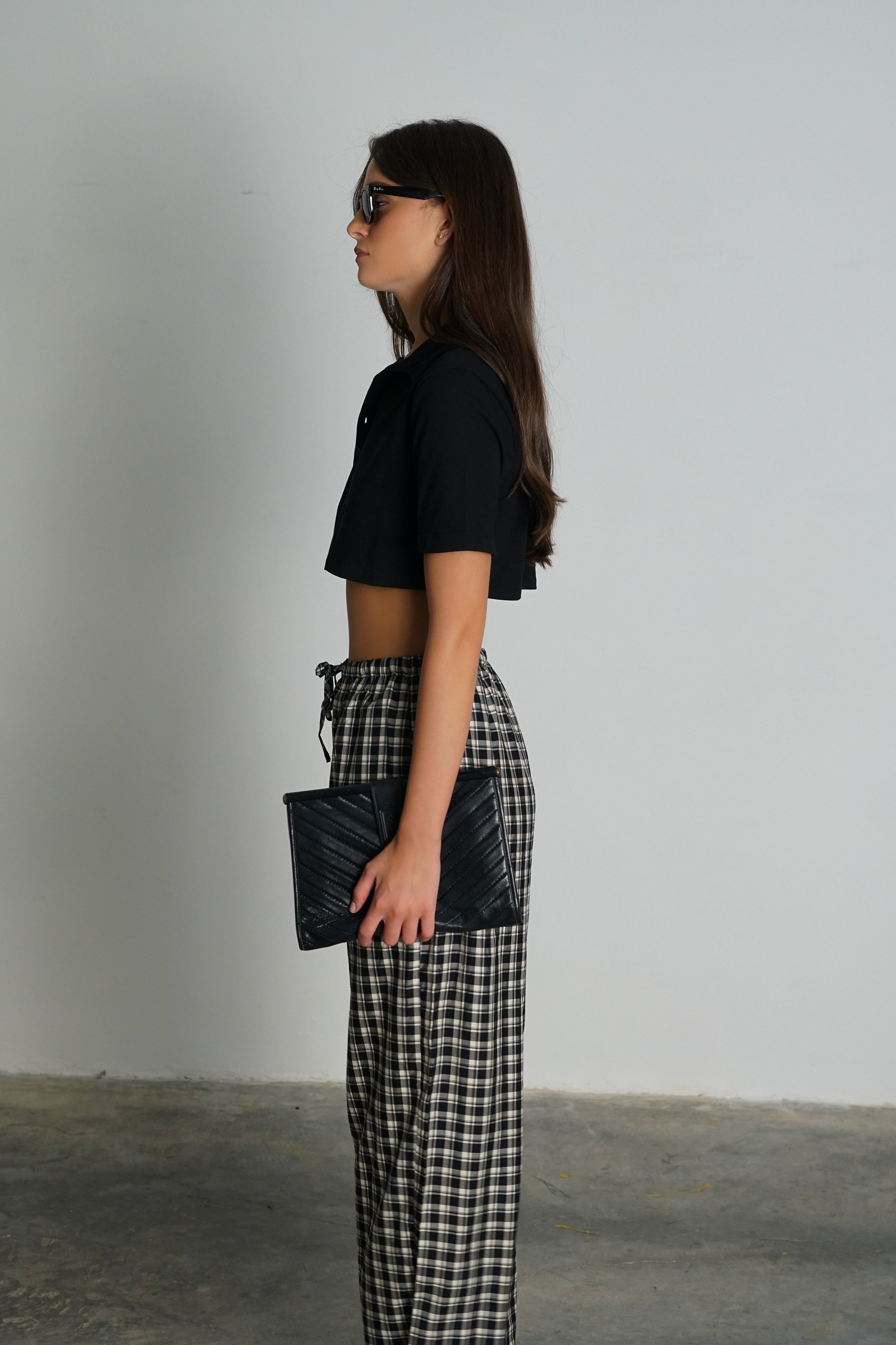 חולצת ליקה-שחור