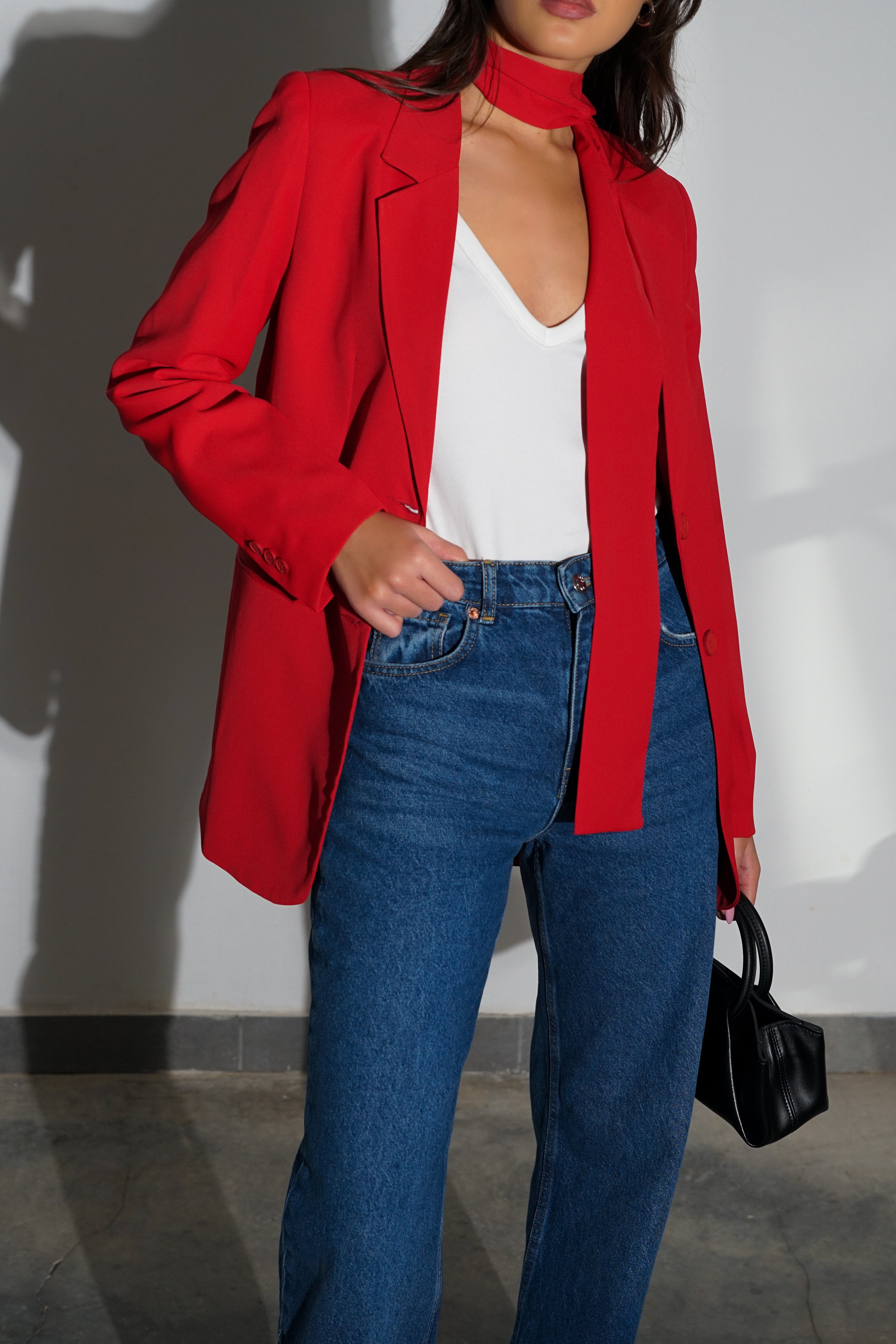 ג'קט לומין-אדום