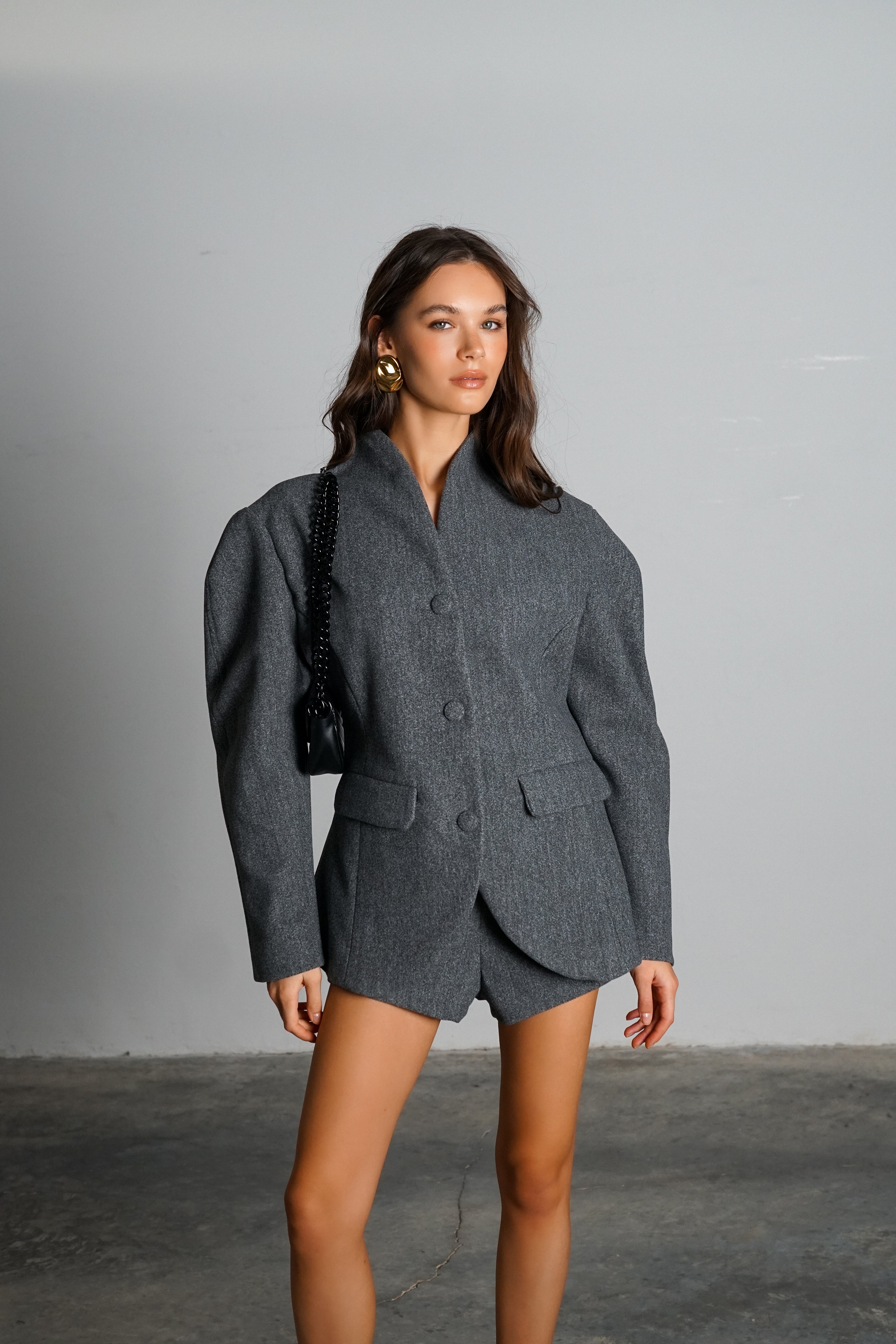 חליפת מאלטה-אפור