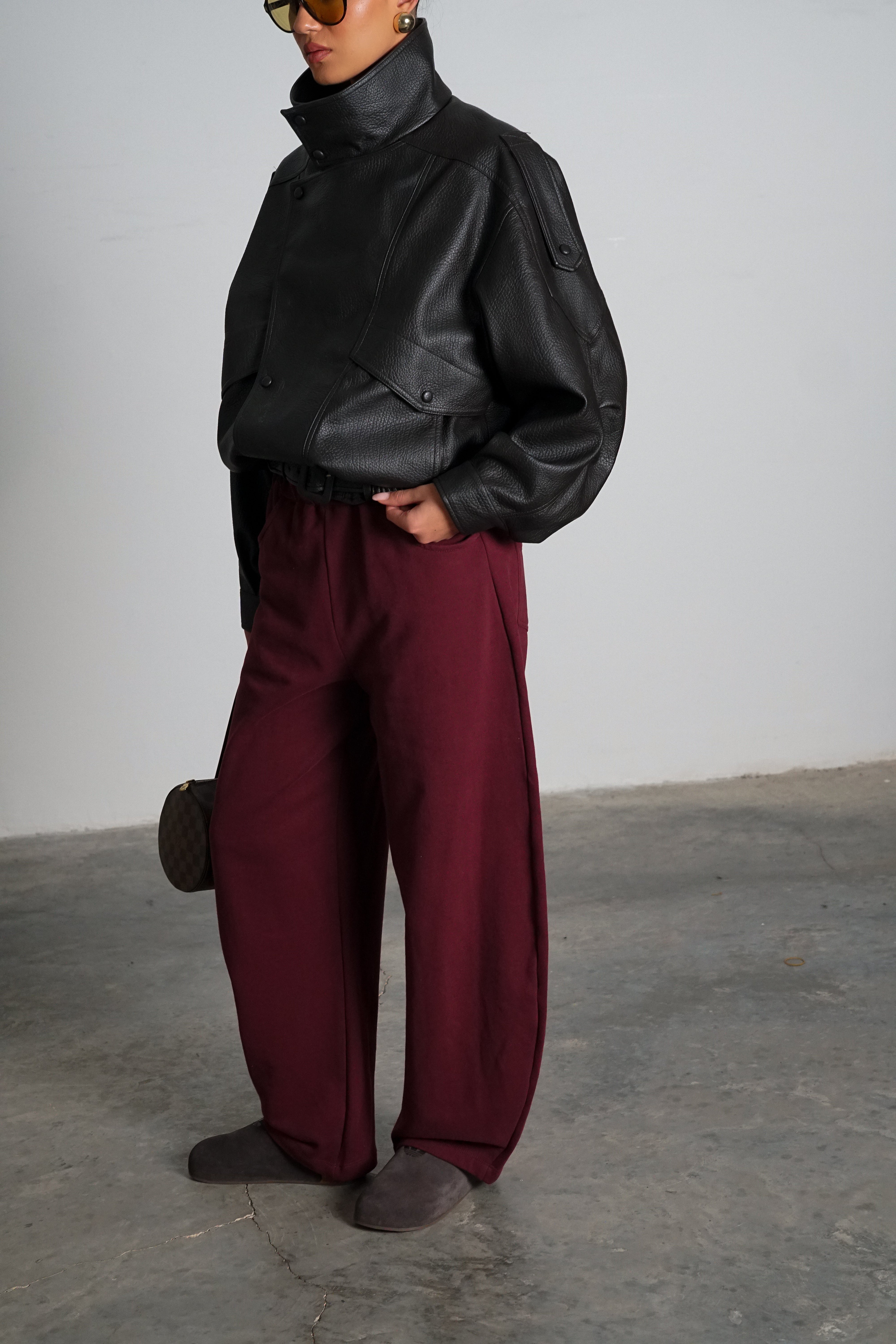 מכנסי סילבו-בורדו