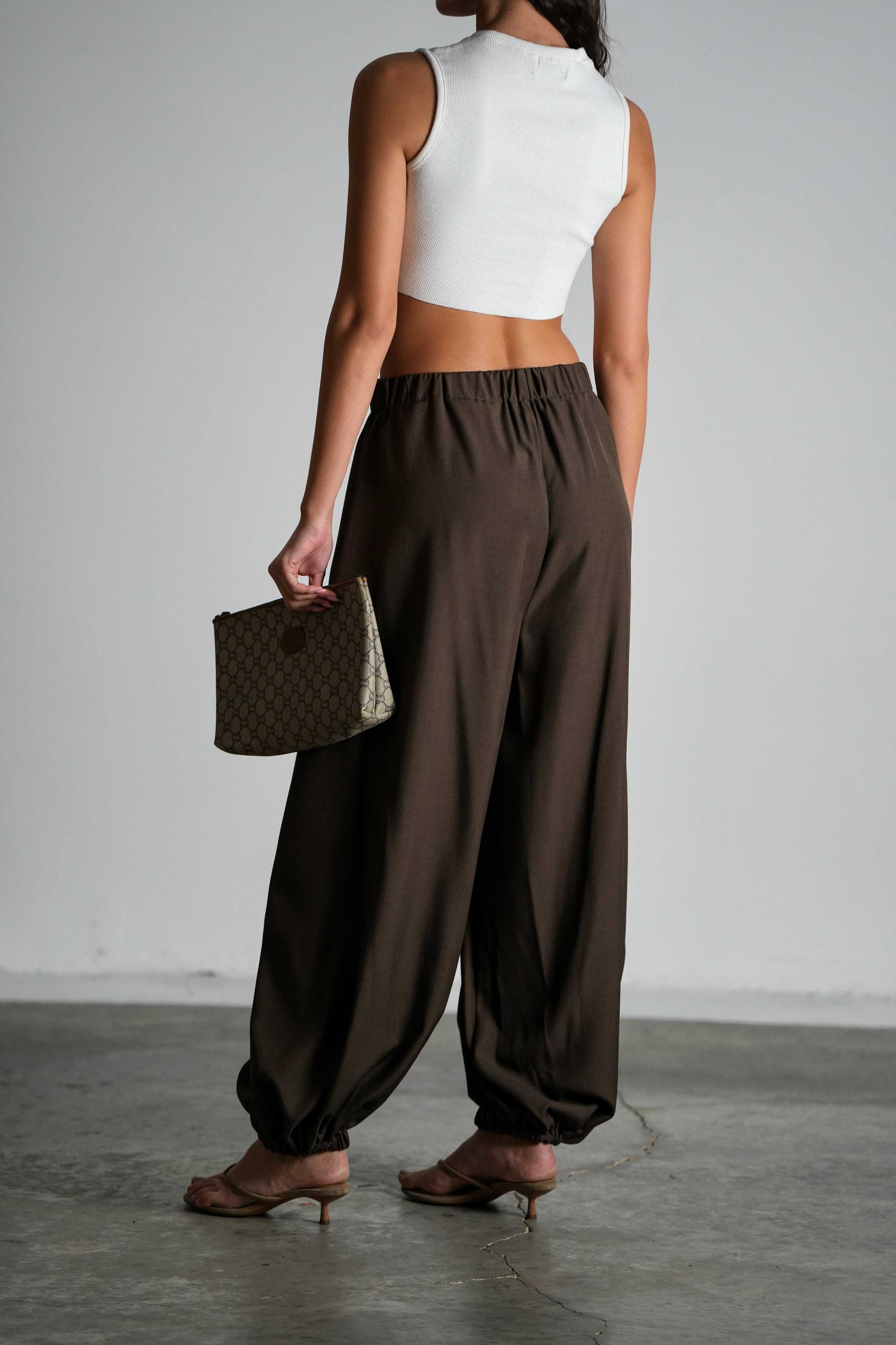 מכנסי טייטל-חום