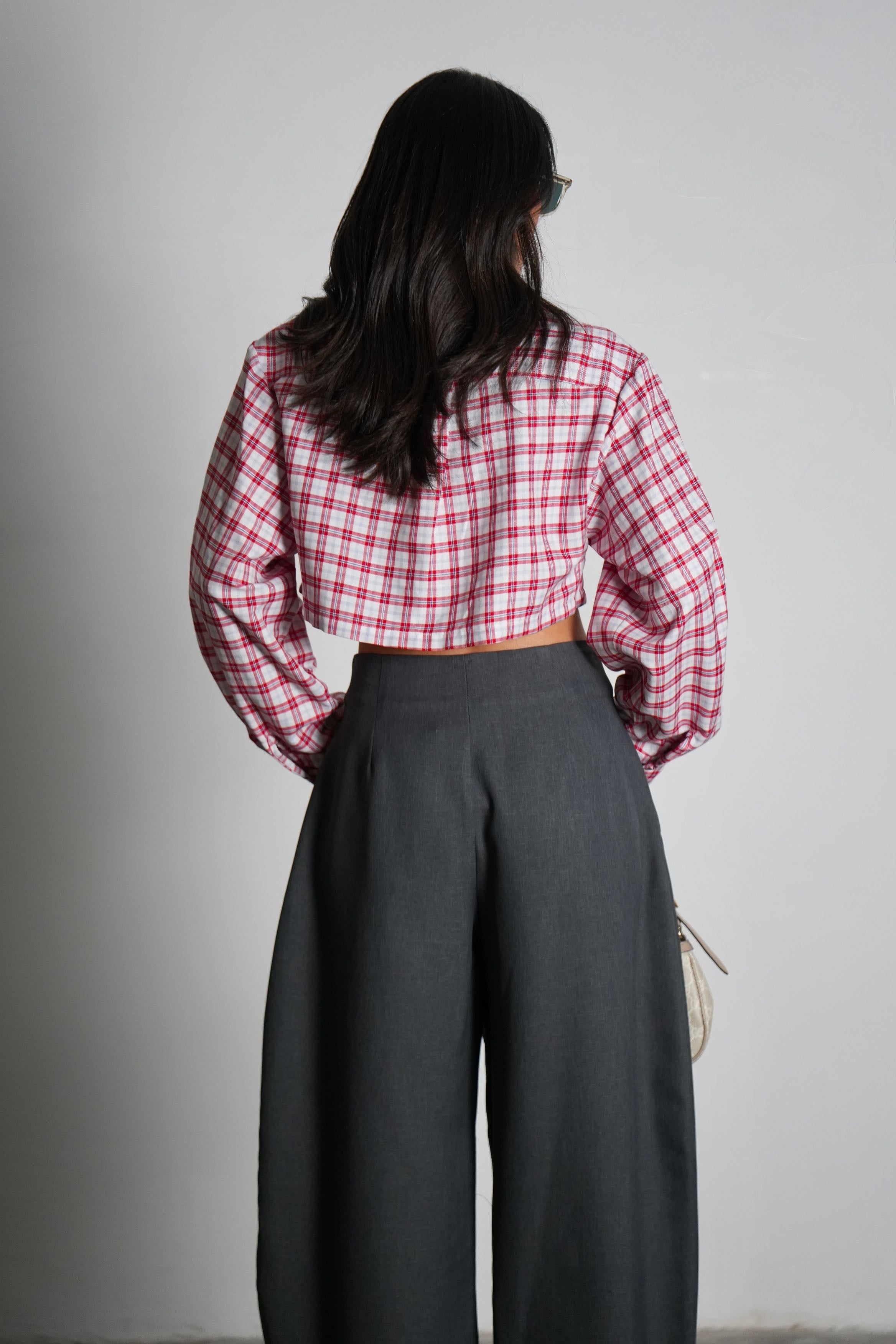 חולצת סטריפ-אדום