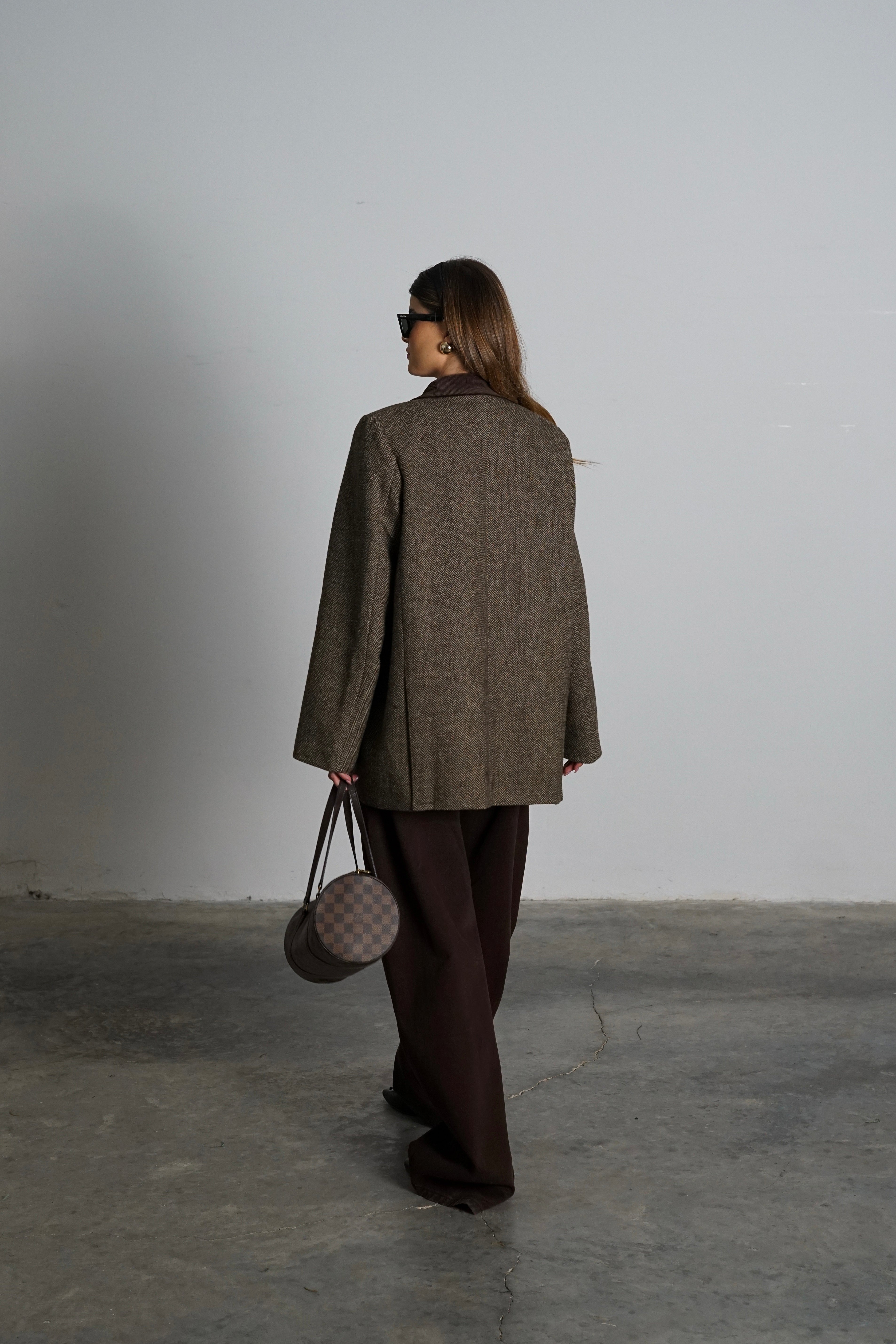 ג'קט סאנטל-חום