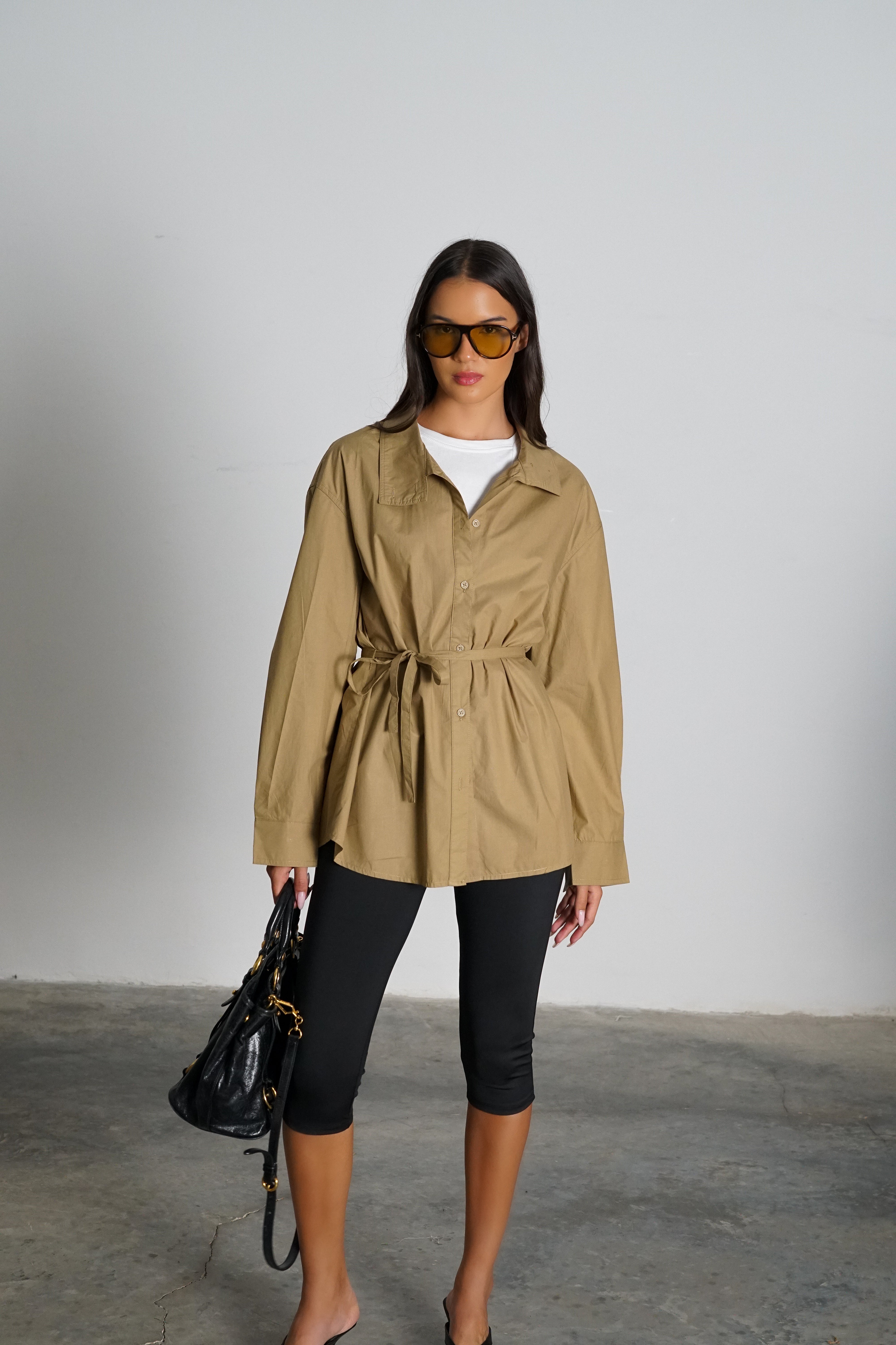 חולצת קרסנט-זית