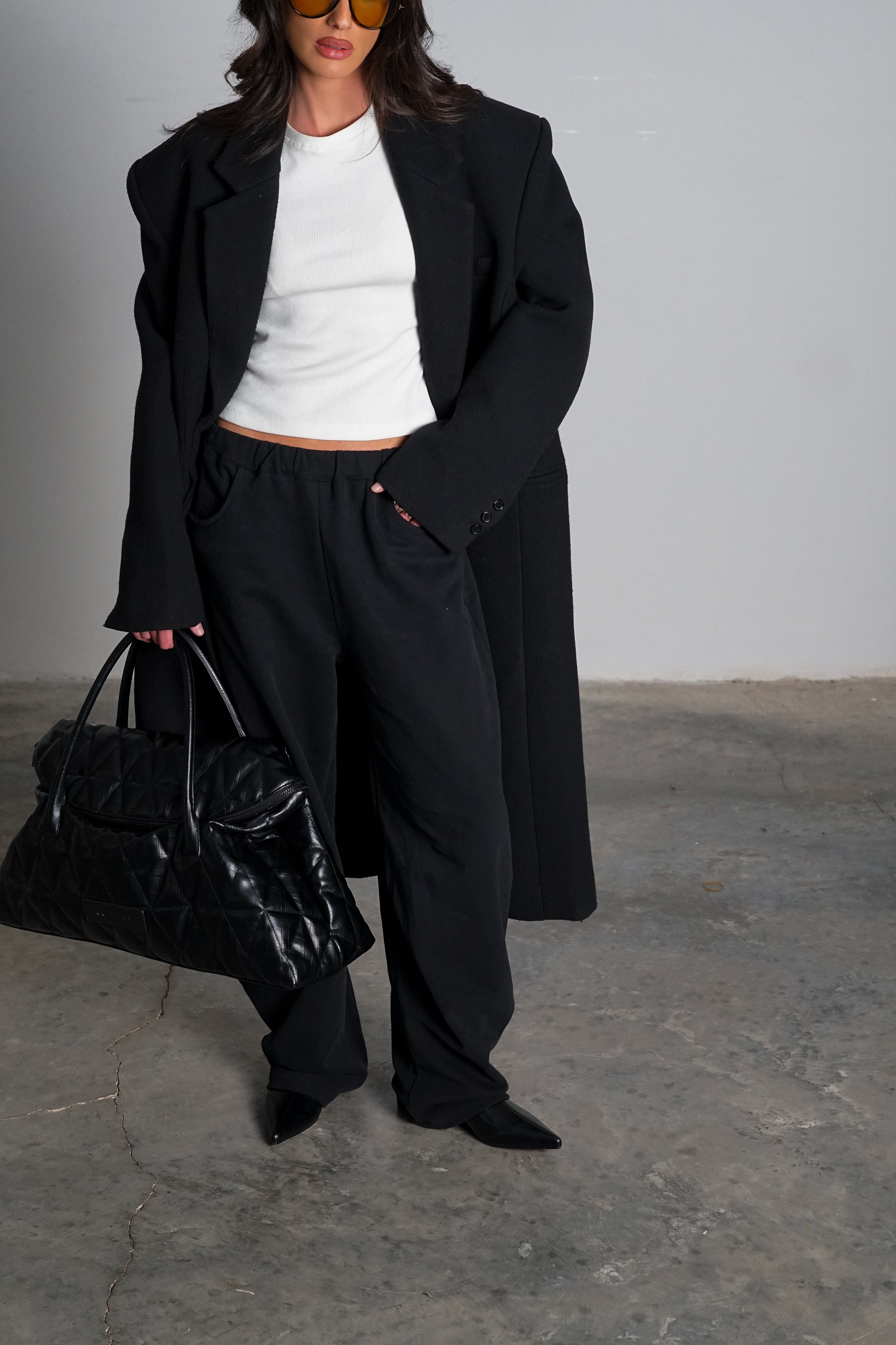 מכנסי סליבו-שחור