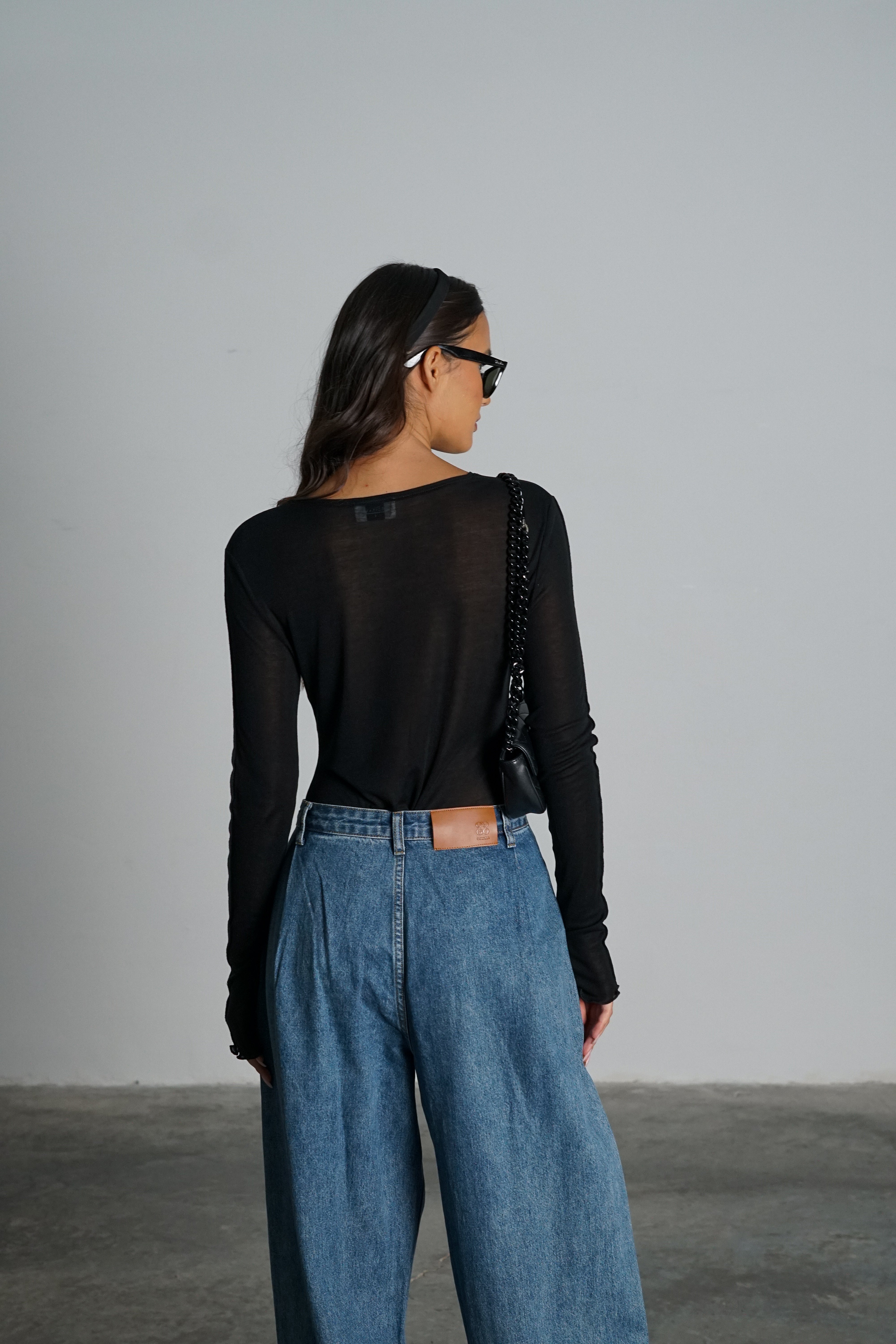 חולצת פורטר-שחור