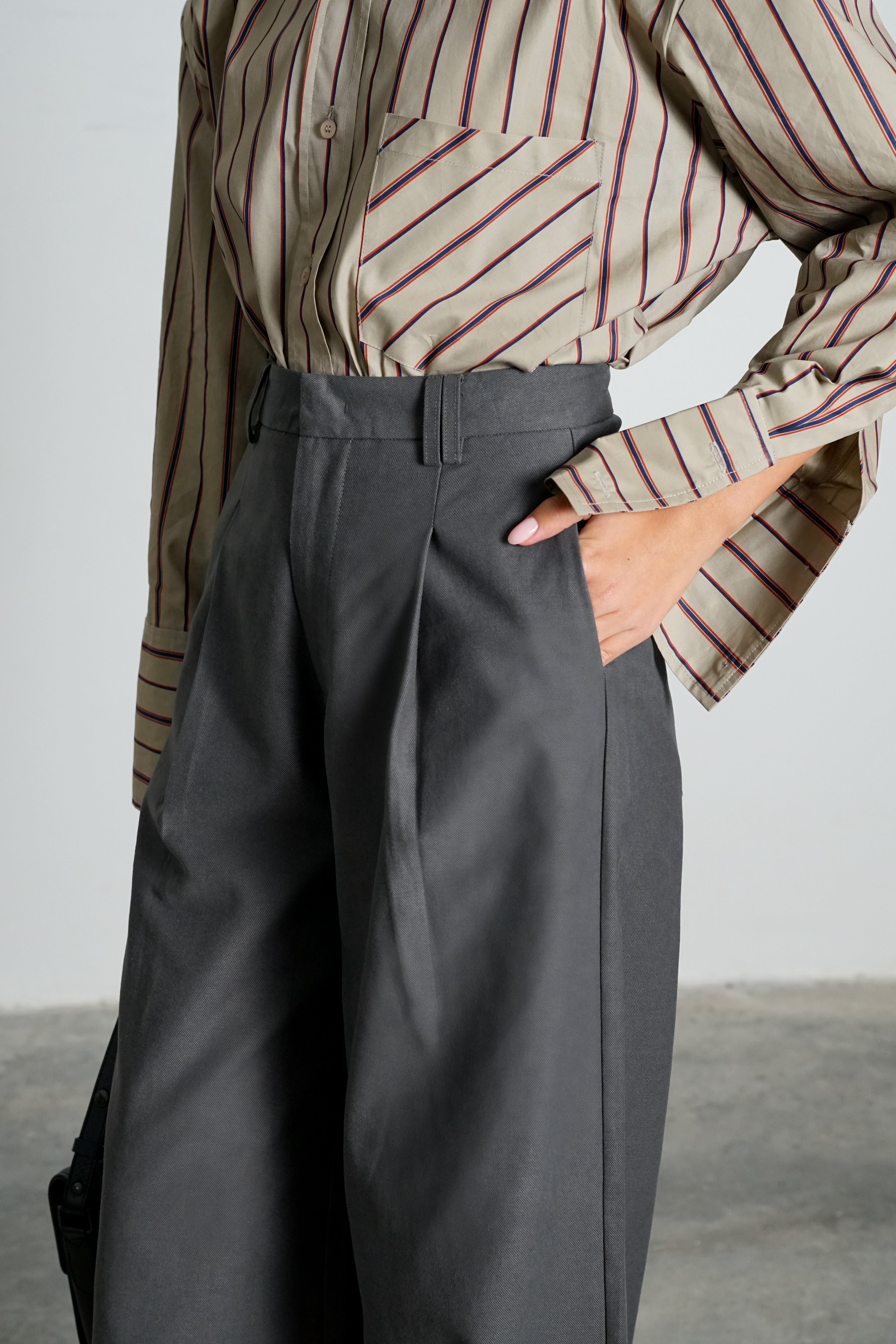 מכנסי רינו-אפור