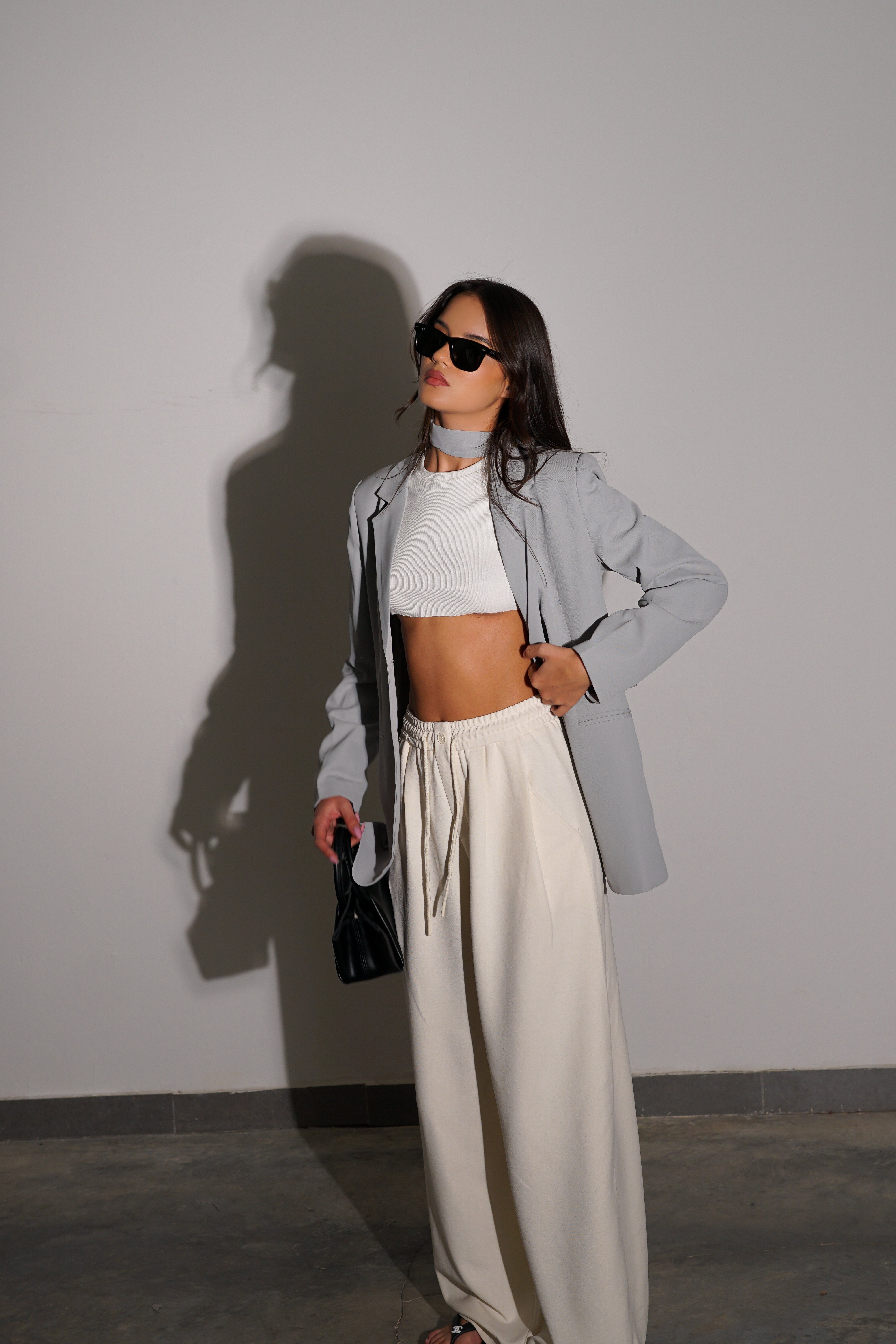 ג'קט לומין-אפור