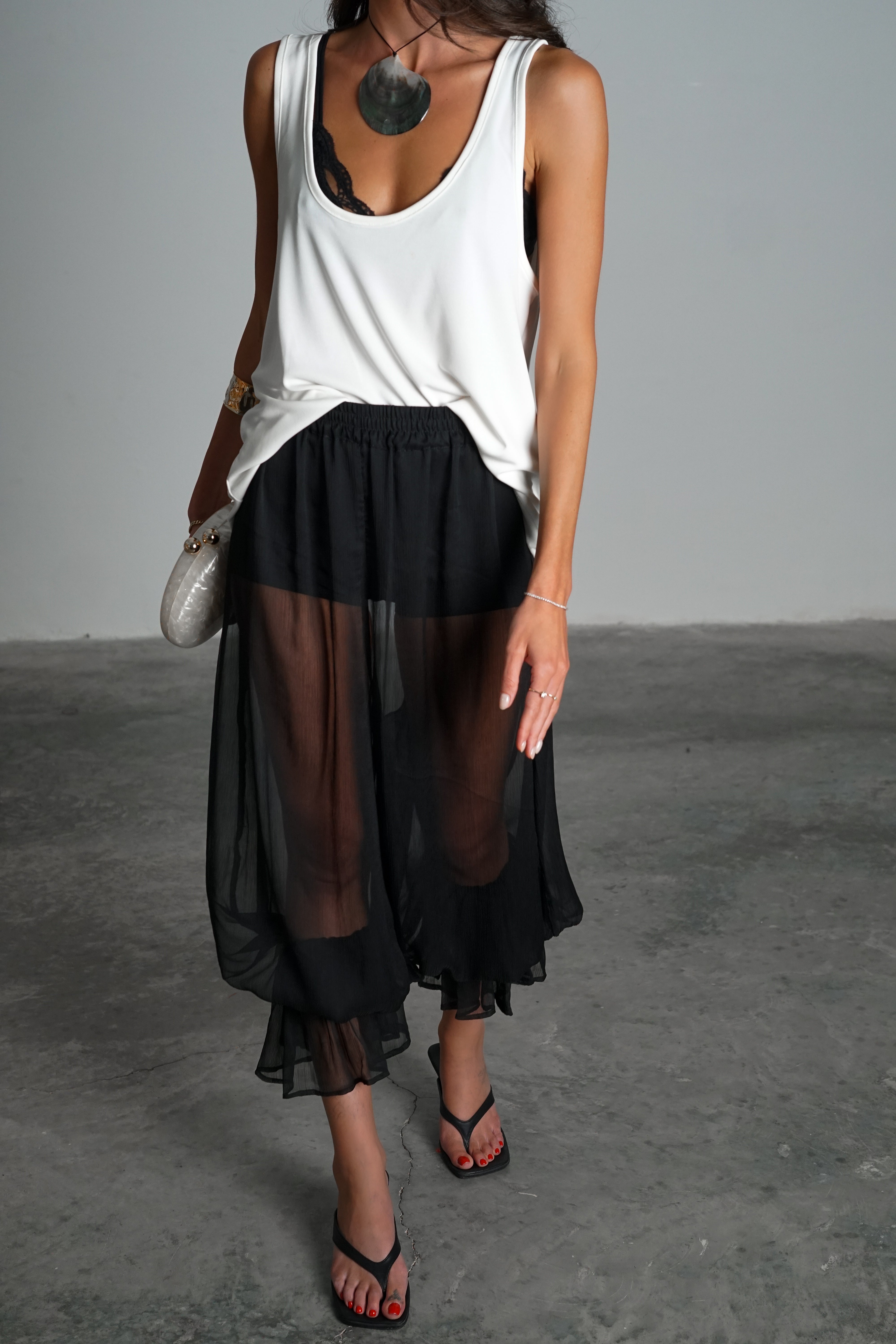 מכנסי גריפין-שחור