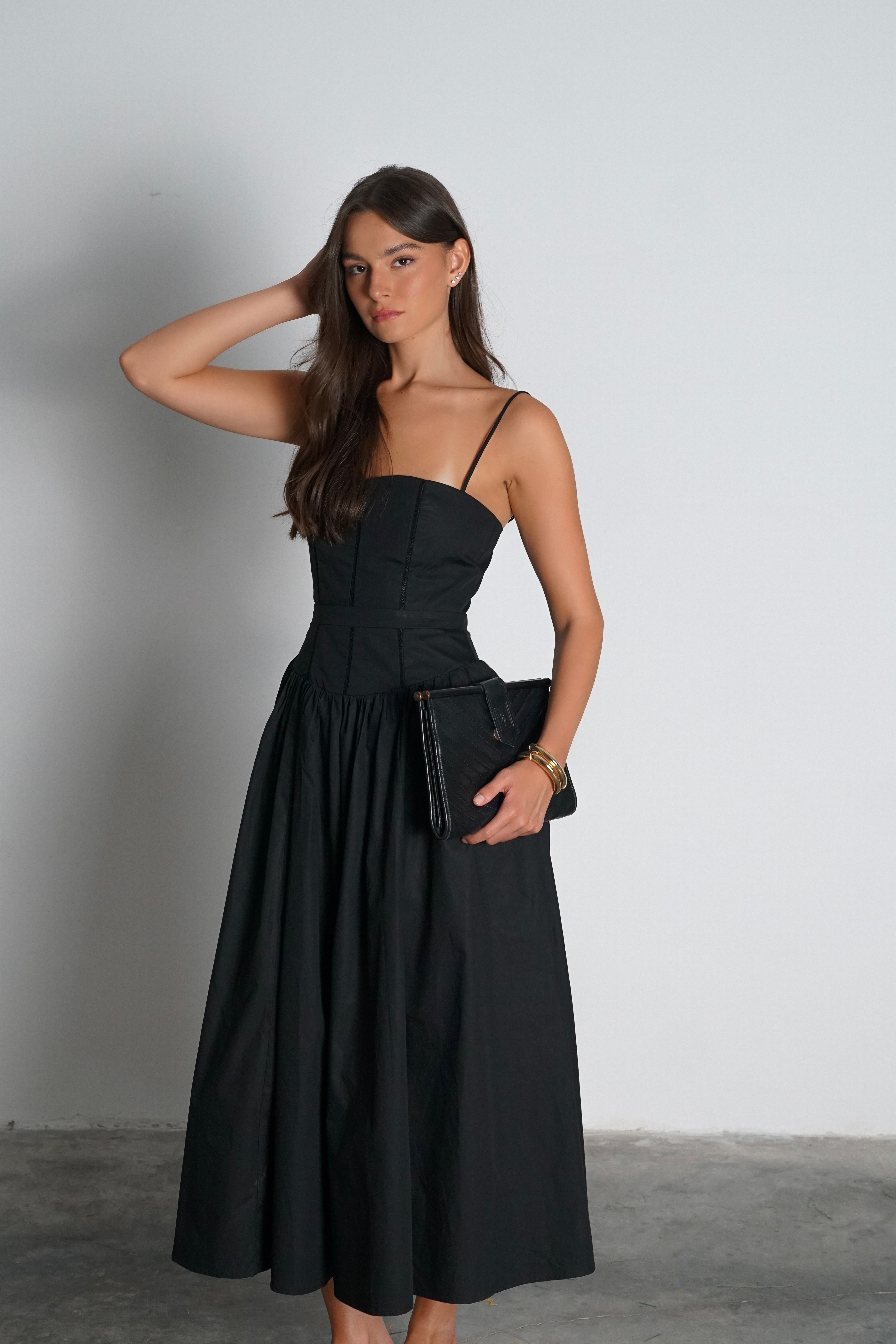 שמלת לומברד-שחור