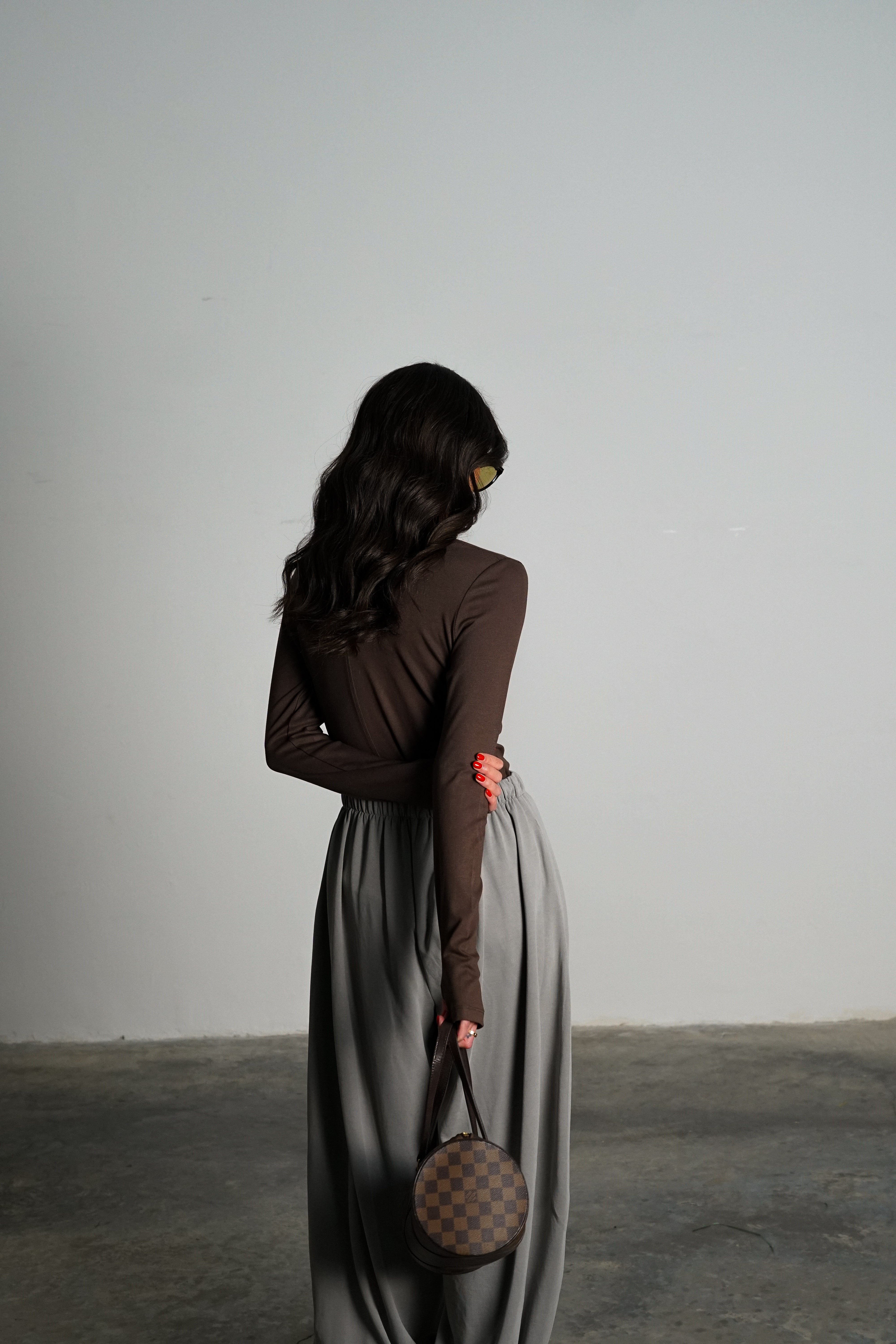 חולצת רייס-חום