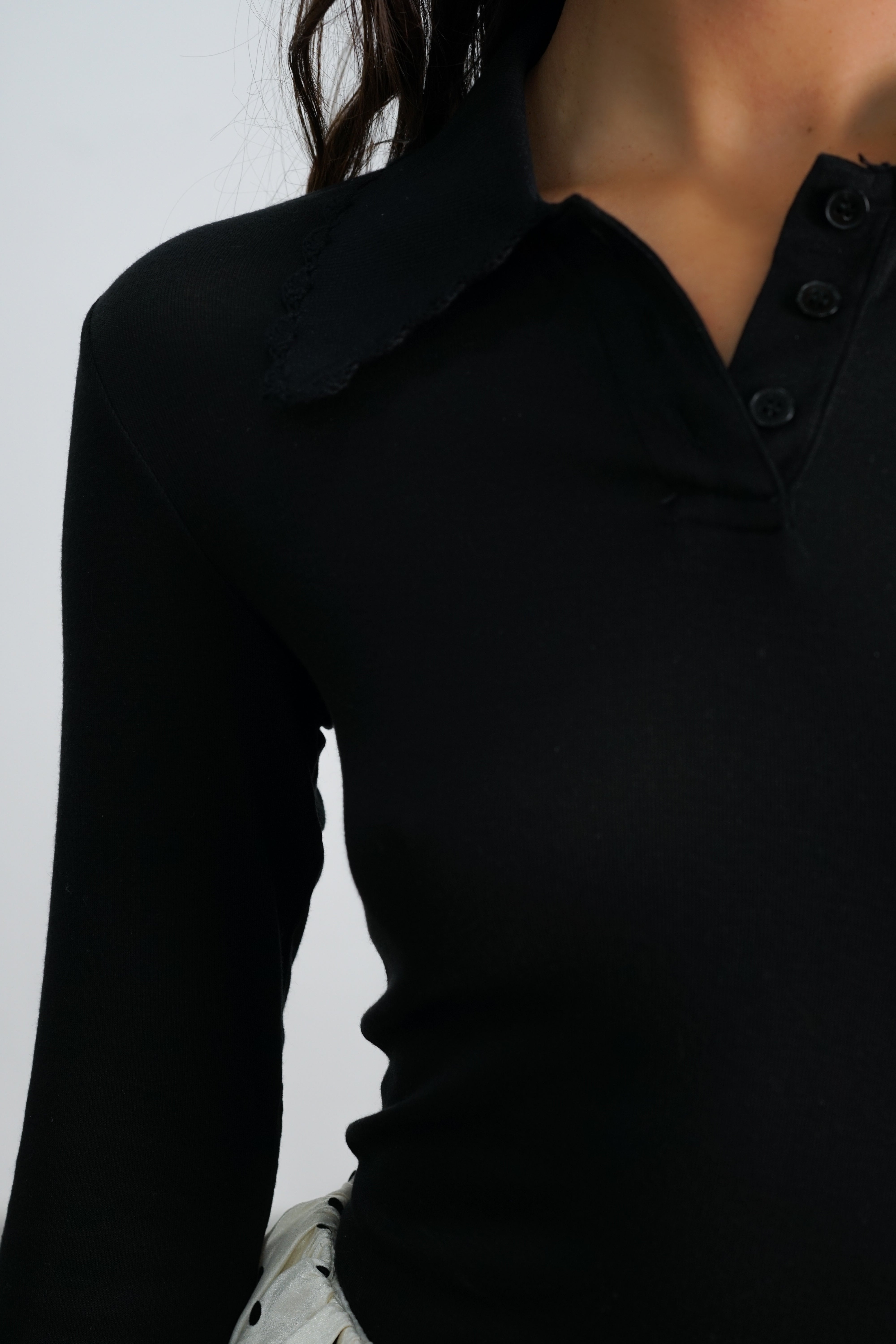 חולצת קיוטו-שחור