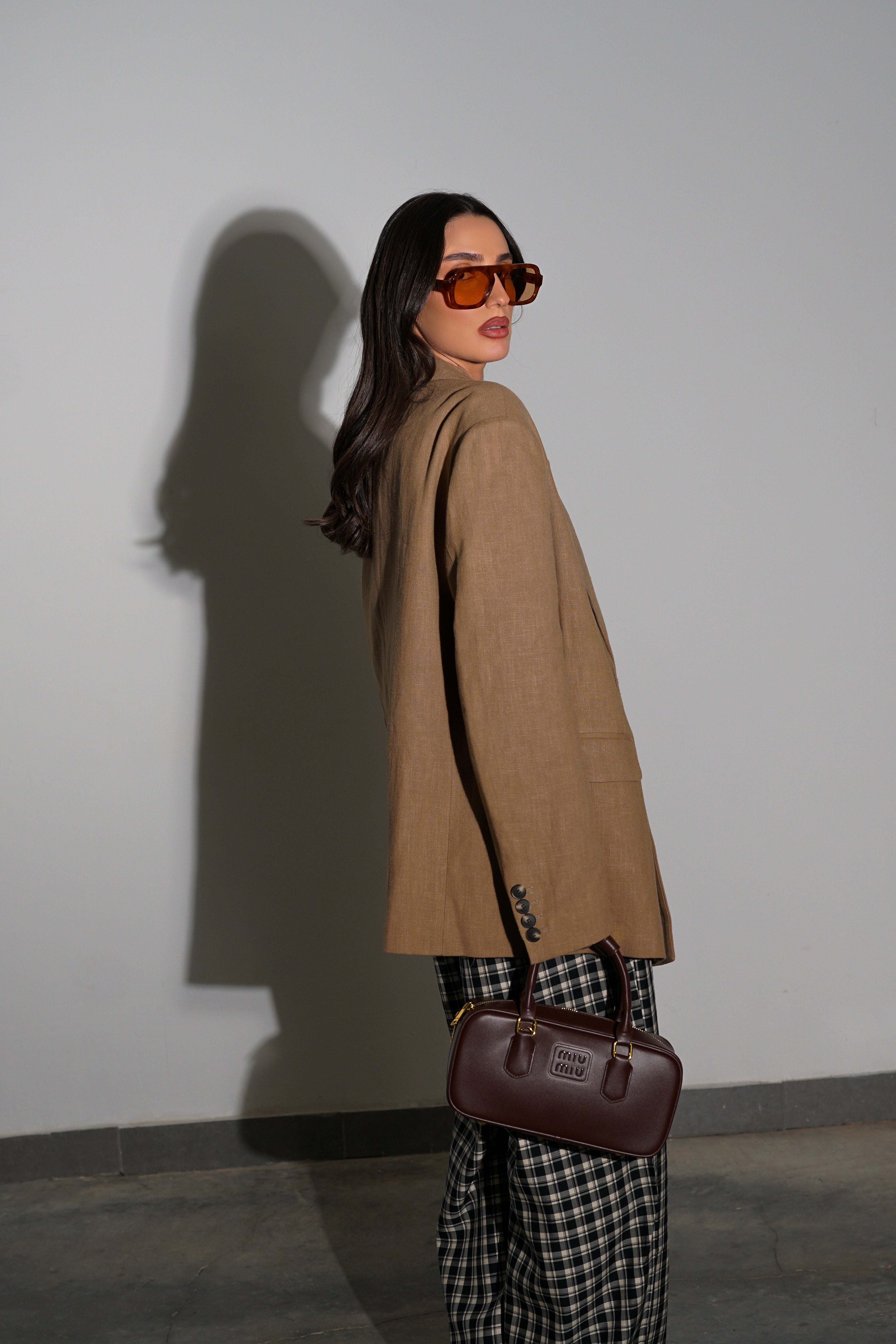 ג'קט אינדרה-חום קאמל