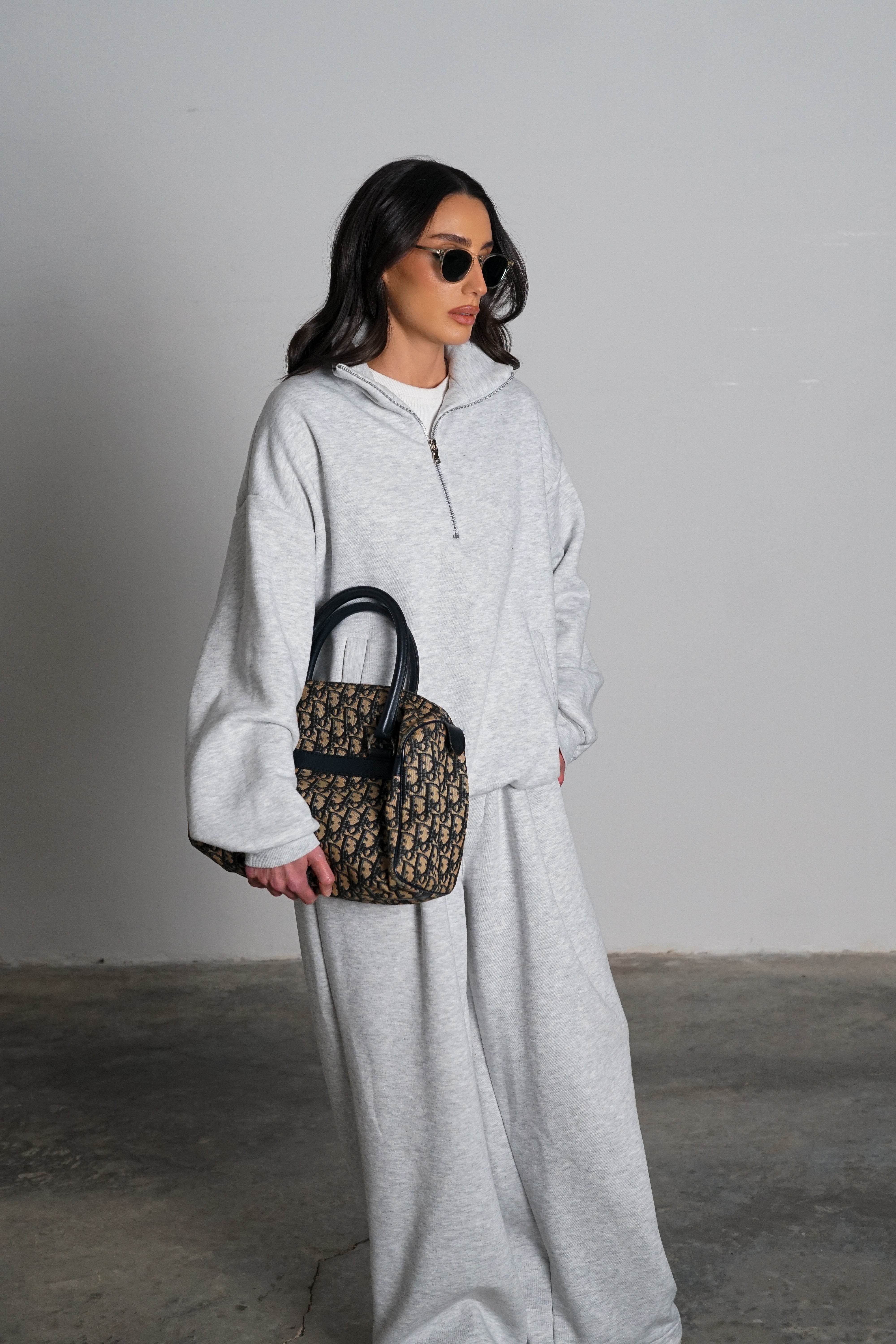 חליפת מריבלה-אפור