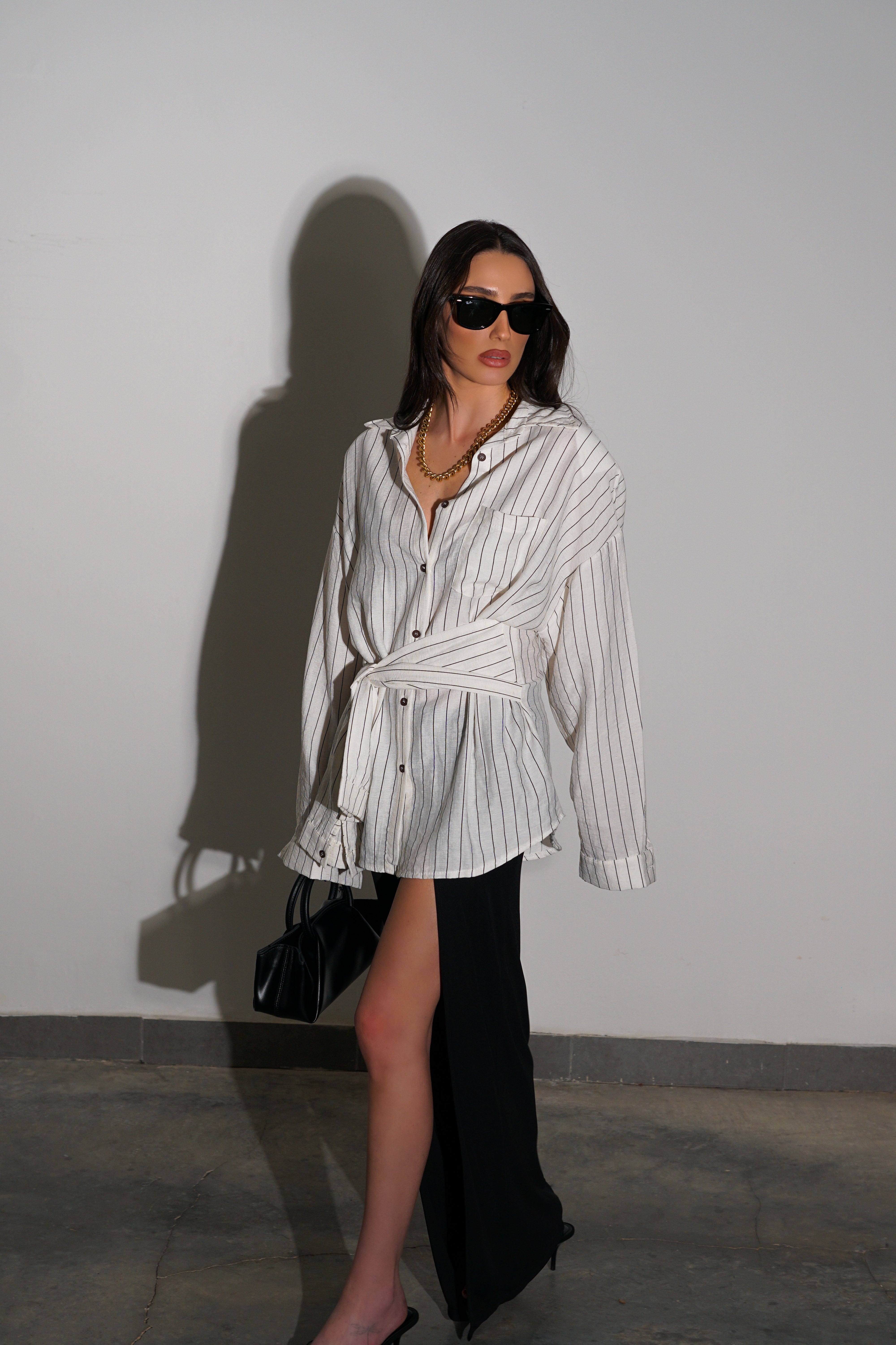 חולצת אומברטו-שמנת