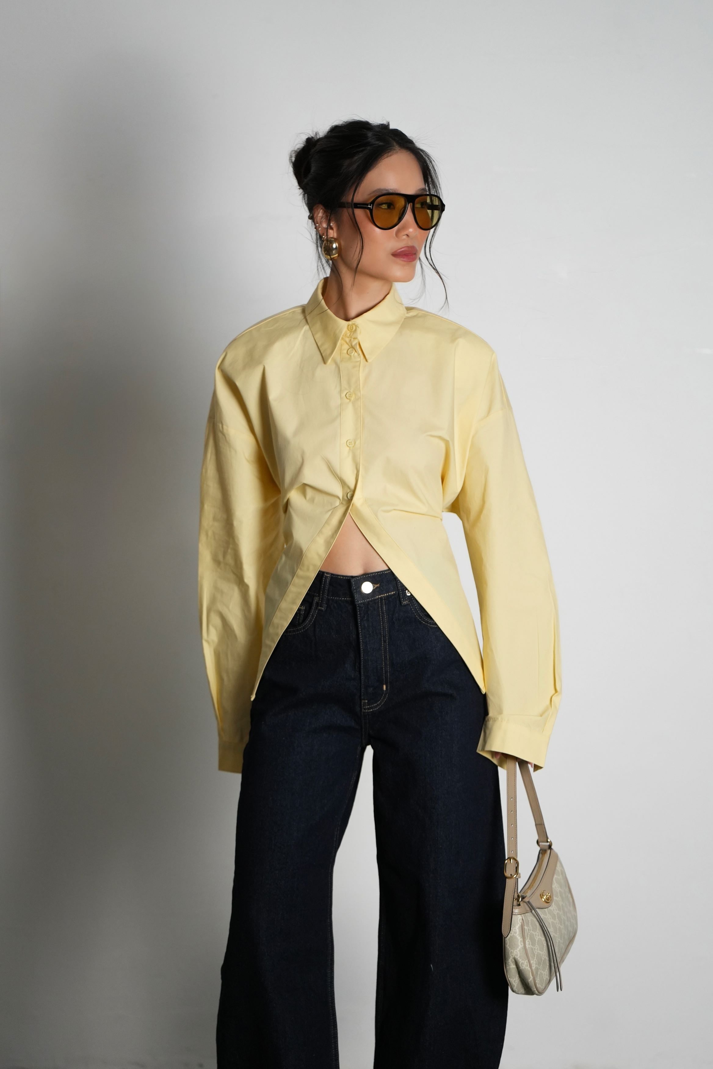 חולצת פיארה-צהוב