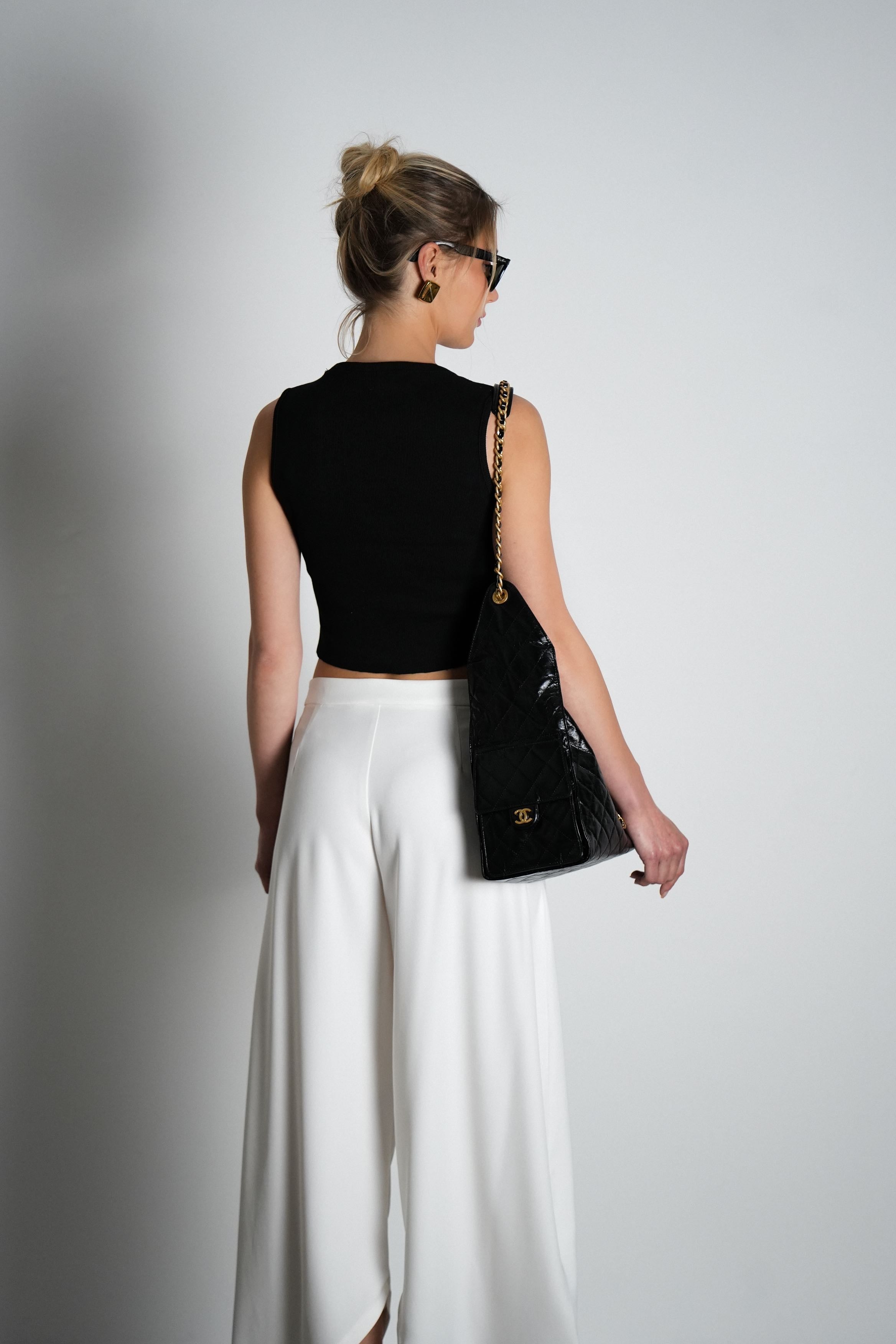 מכנסי ברוקלין-לבן