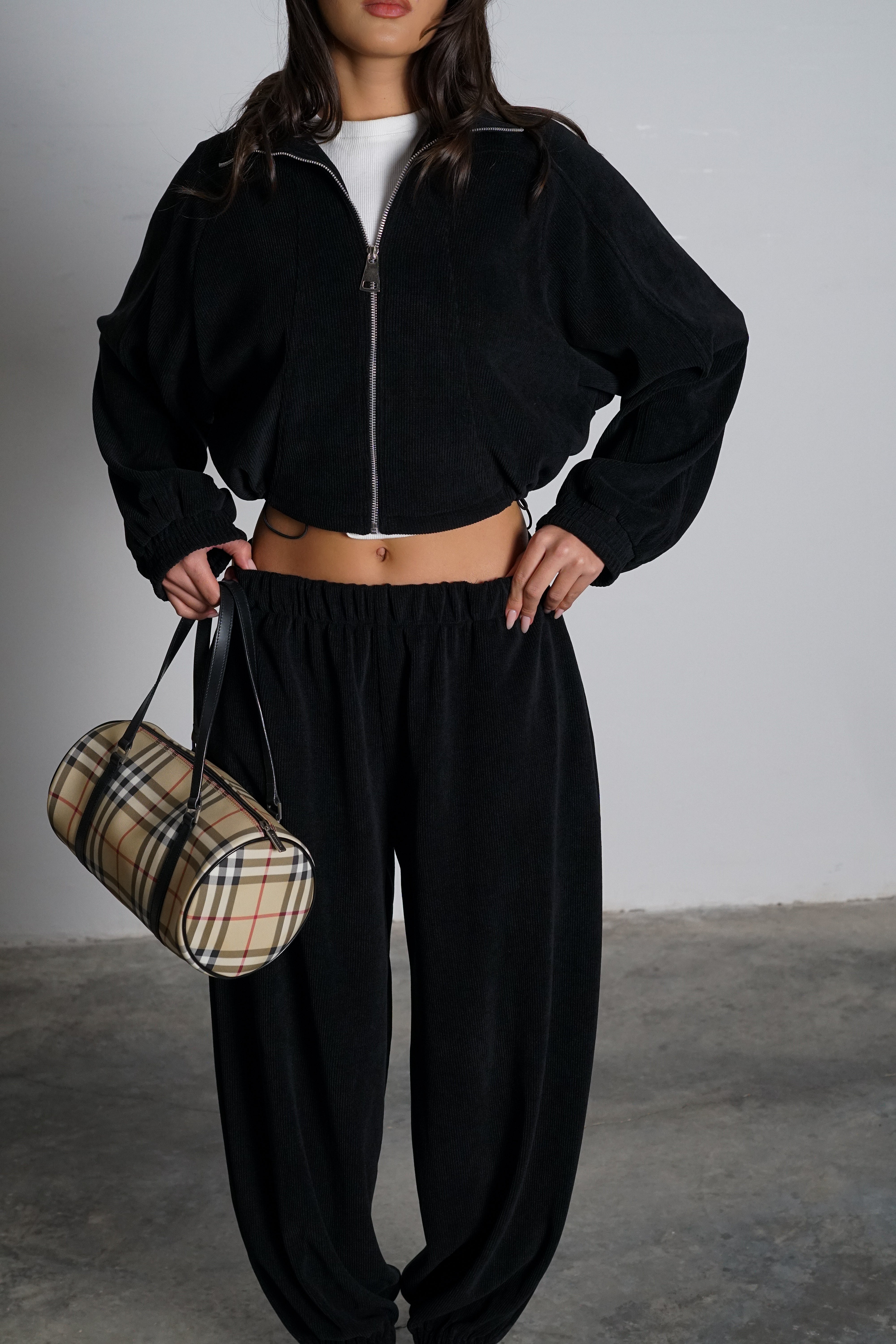 חליפת ריטרי קורדרוי-שחור