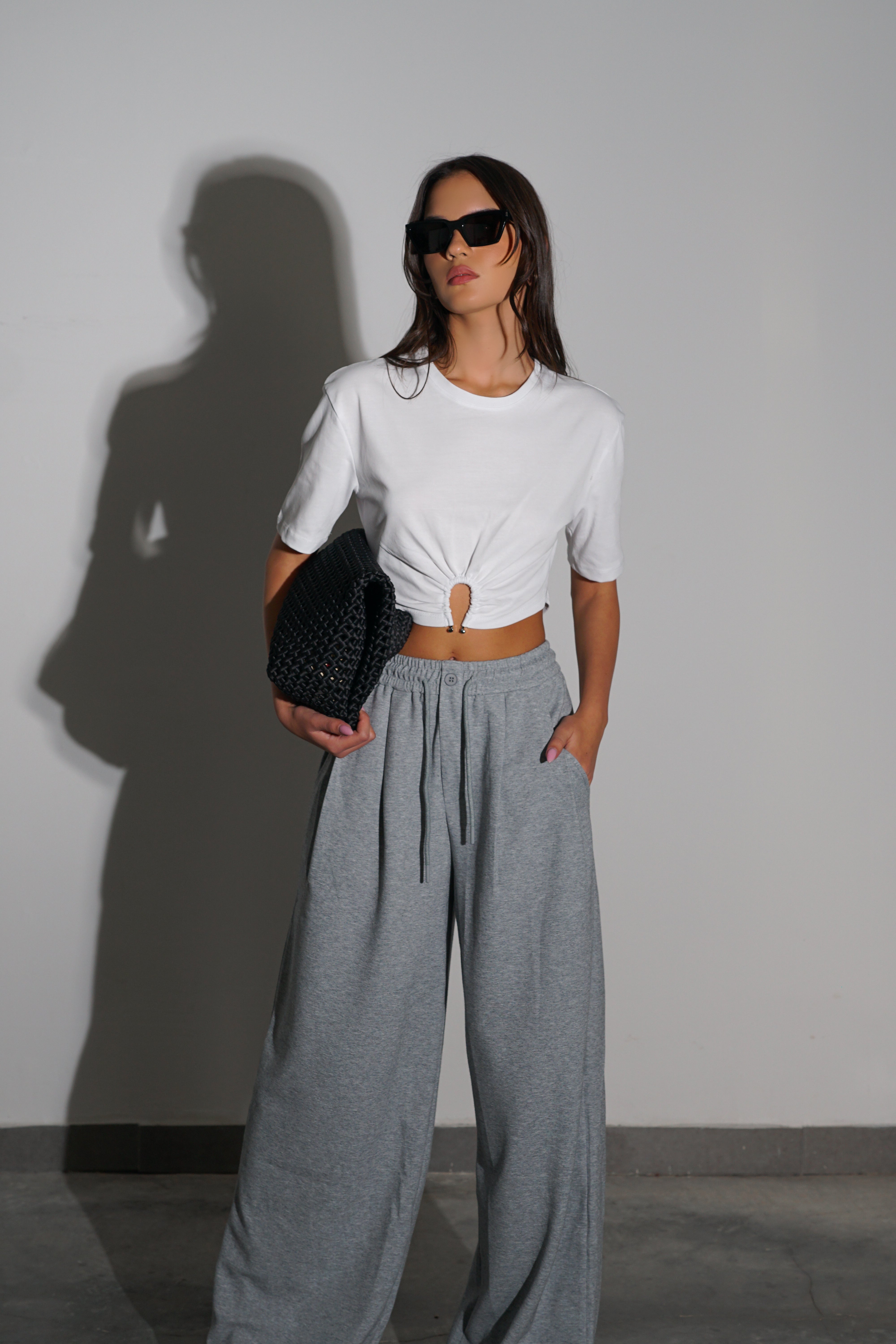 חולצת ליבר-לבן