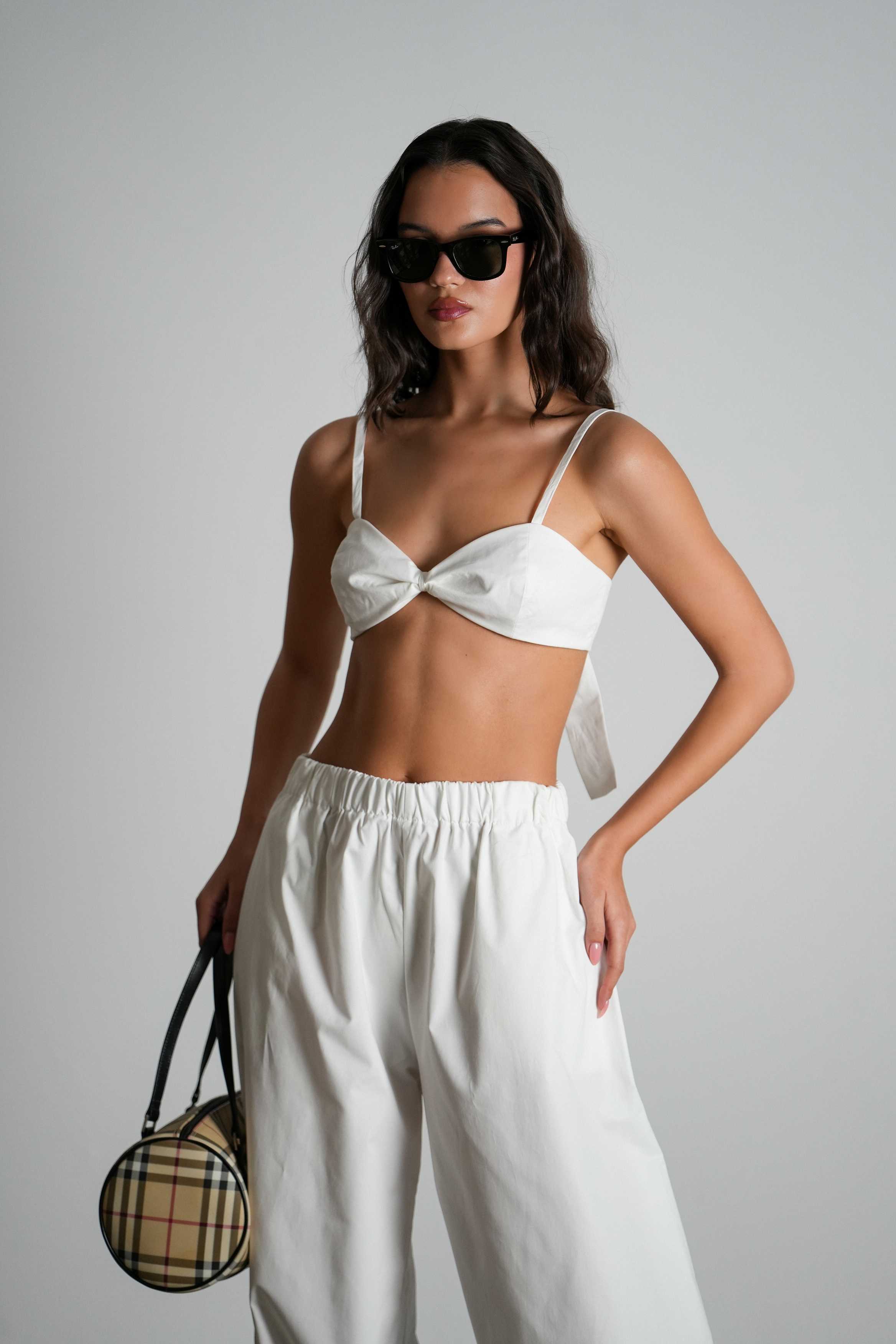 חליפת אטלנה-לבן